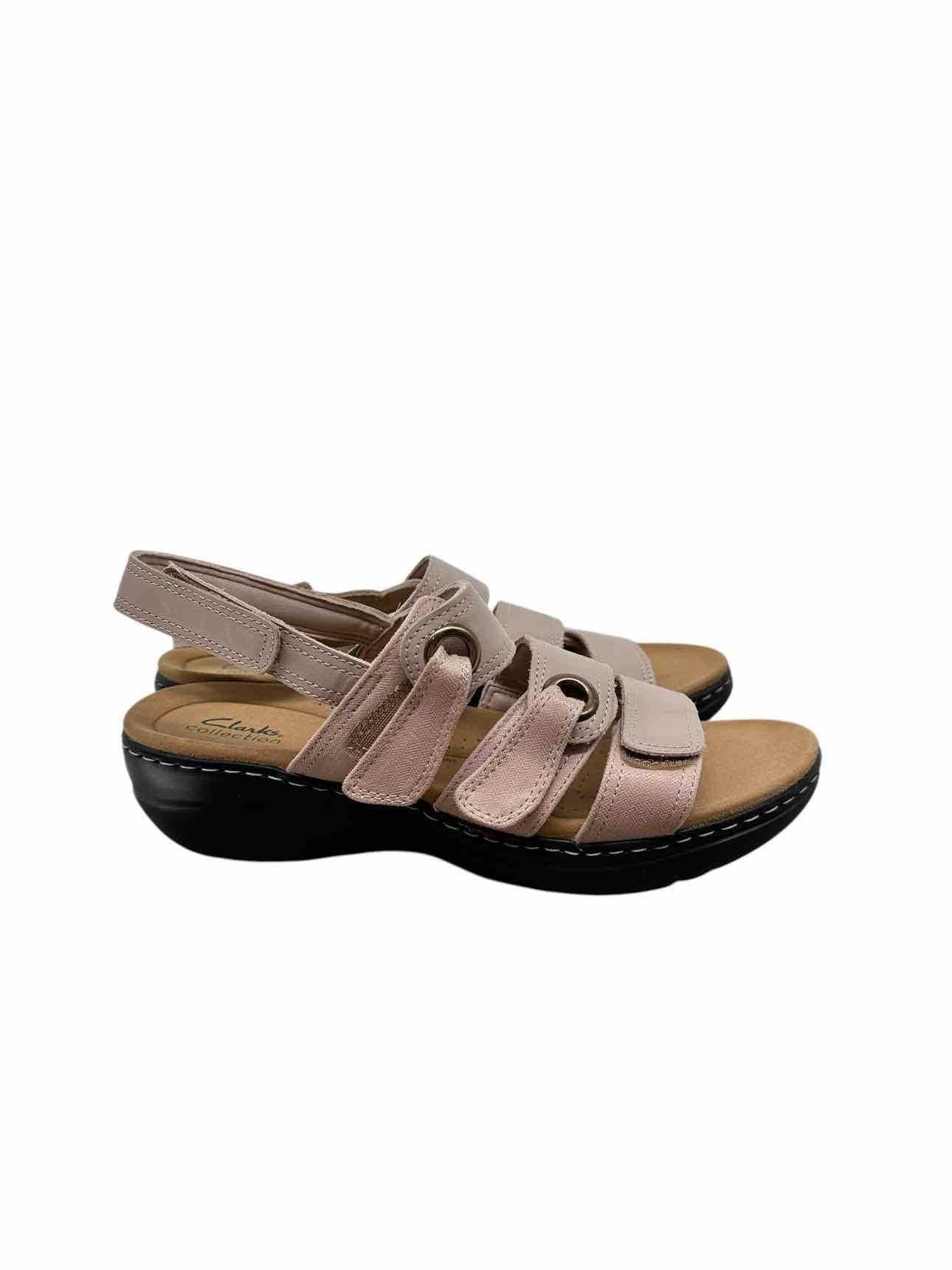 Clarks Marliah 2 Beige Sandals Shoe Size 11 **NEW**