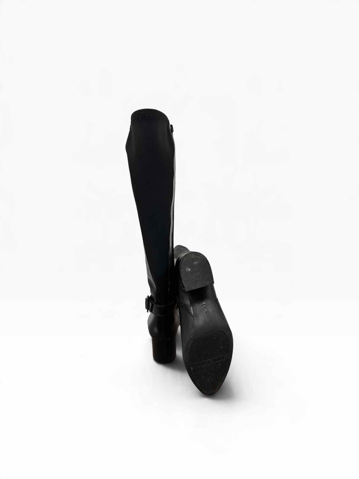 Anne Klein Honesty Tall Boots Black Shoe Size 6