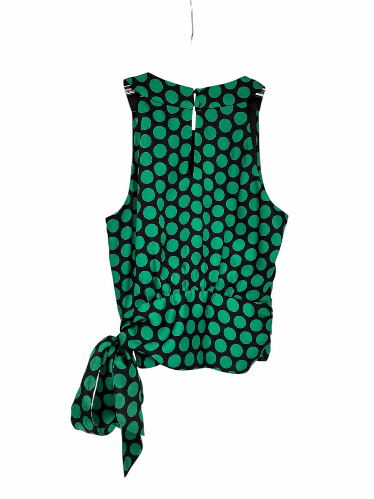 Milly Lauren Top  Green Size 0 Sleeveless Top **NEW**