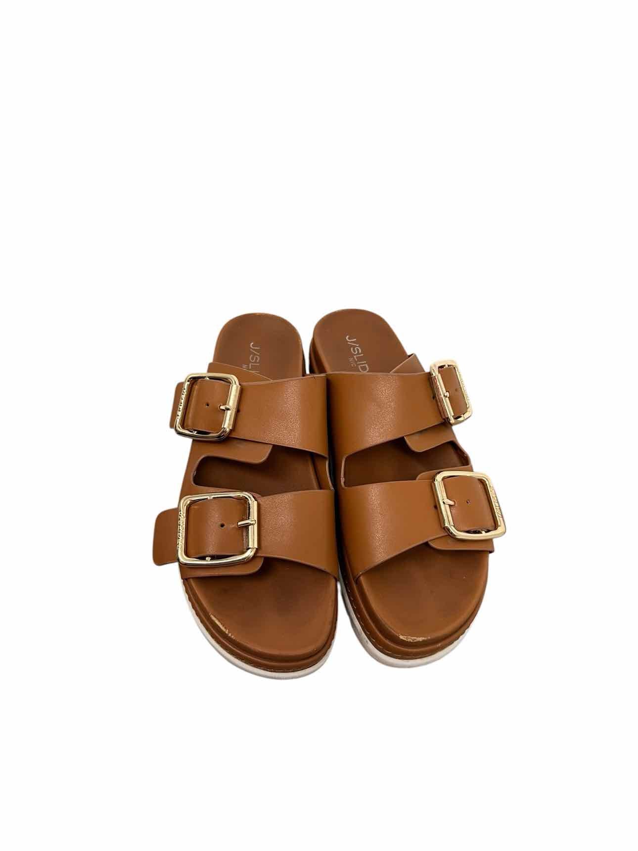 J/Slides Tan Shoe Size 7.5 Sandals