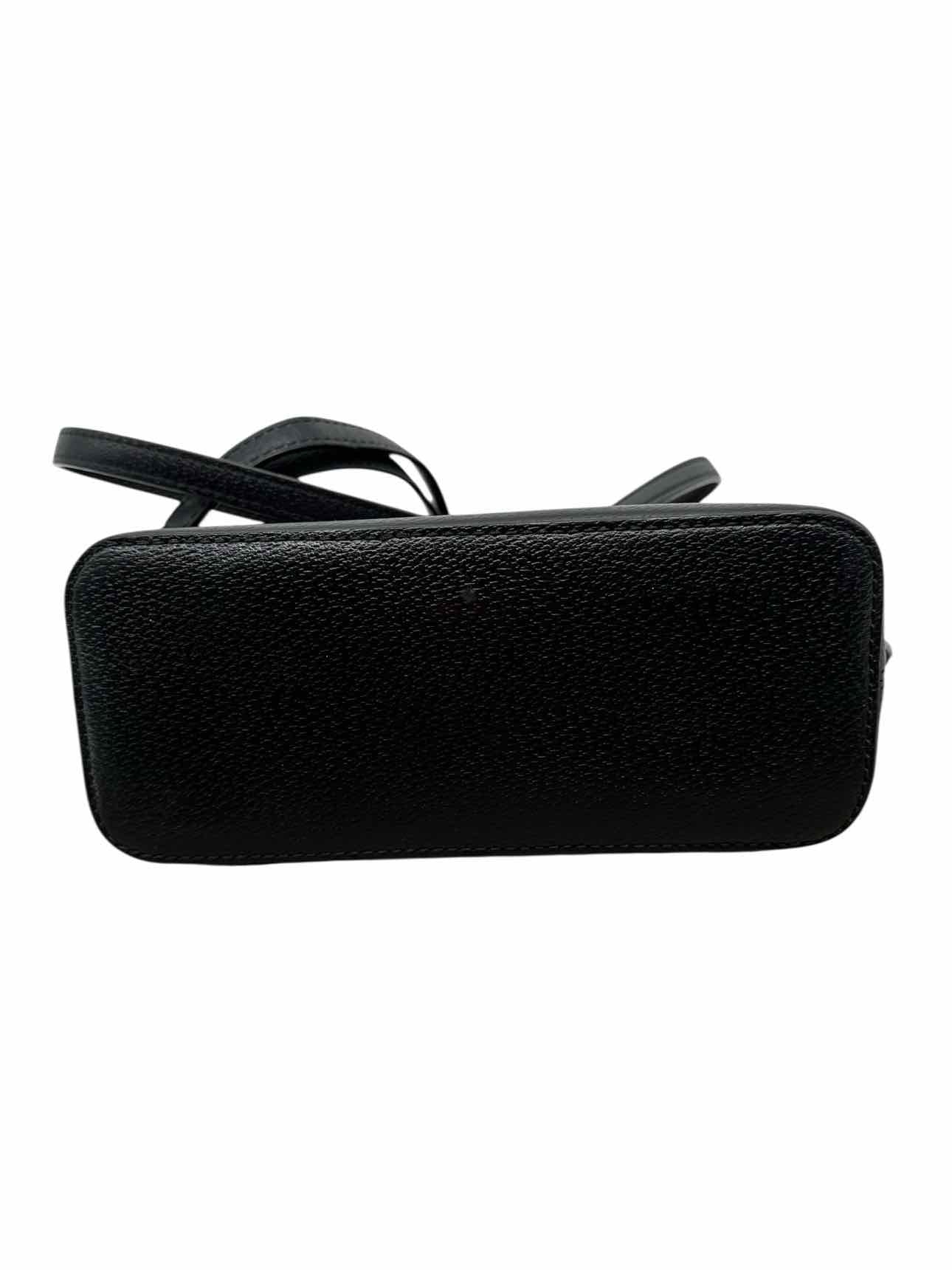 Kate Spade Small Carli Grove Street Black Leather Satchel