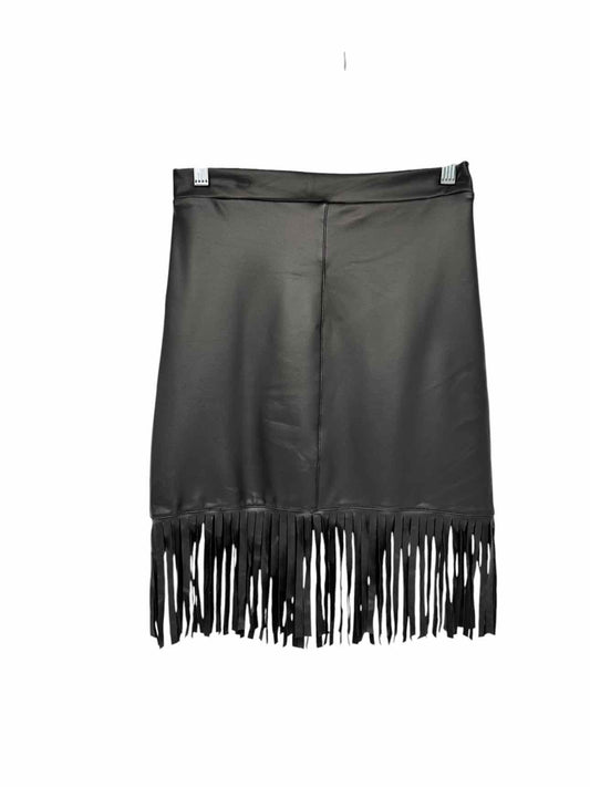 Coco +  Carmen Black Alexi Fringe Skirt  Size S/M **NEW**