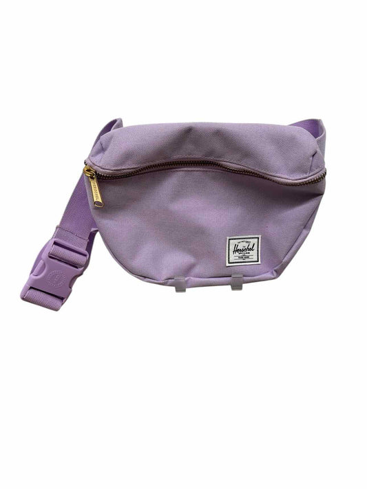 Herschel Lilac Canvas Belt