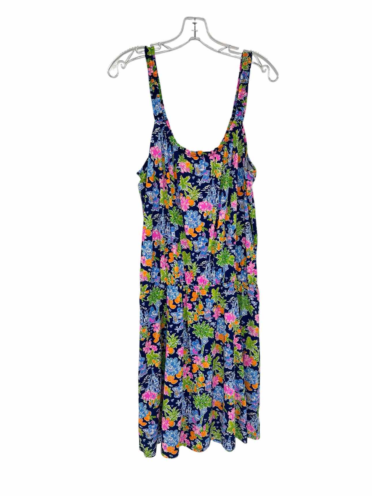 Lilly Pulitzer Lord Romper Aegean Navy Lilly Loves Disney Size L Romper **NEW**