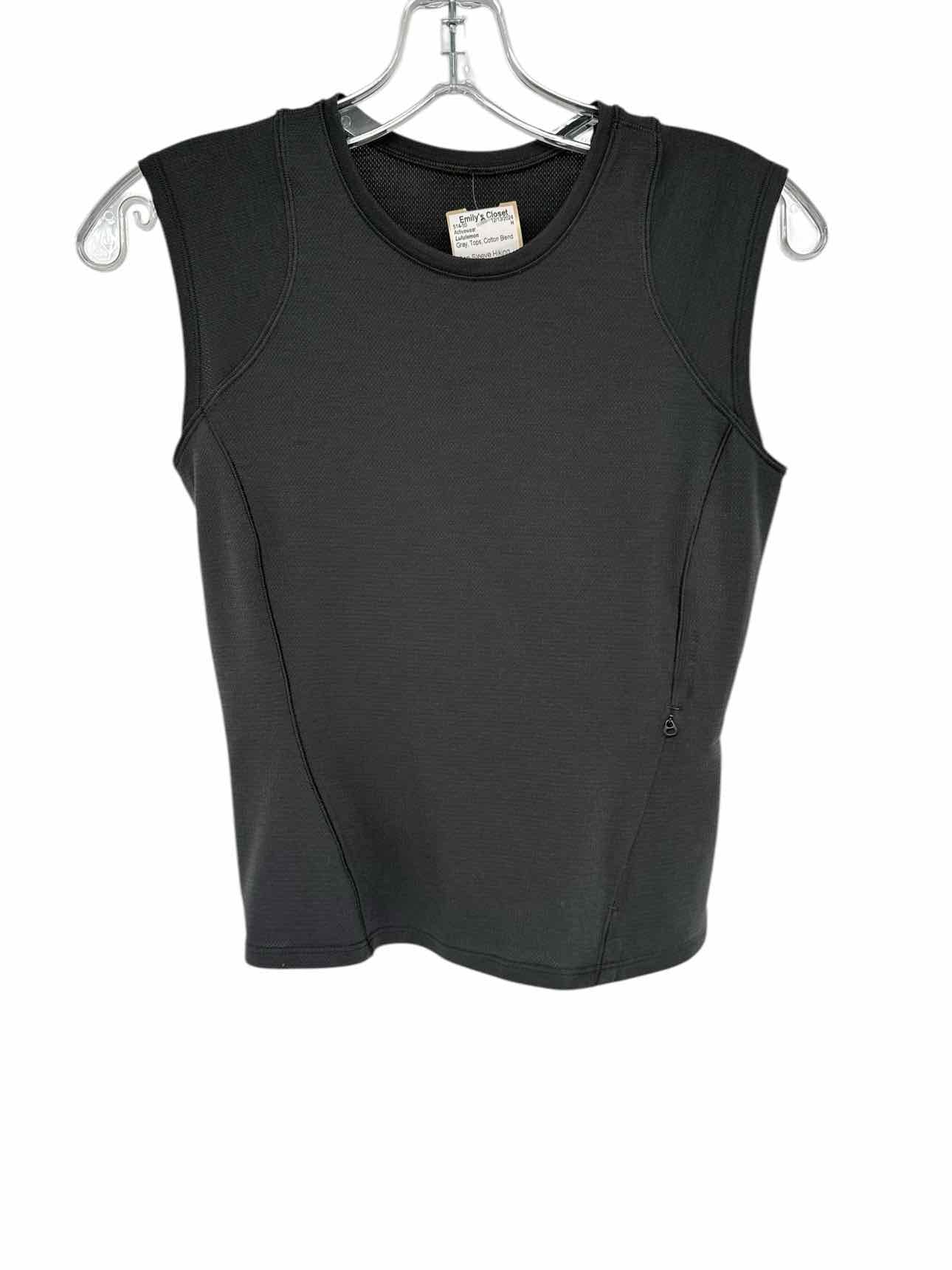 Lululemon Gray Cap Sleeve Hiking Tank Top Size 4