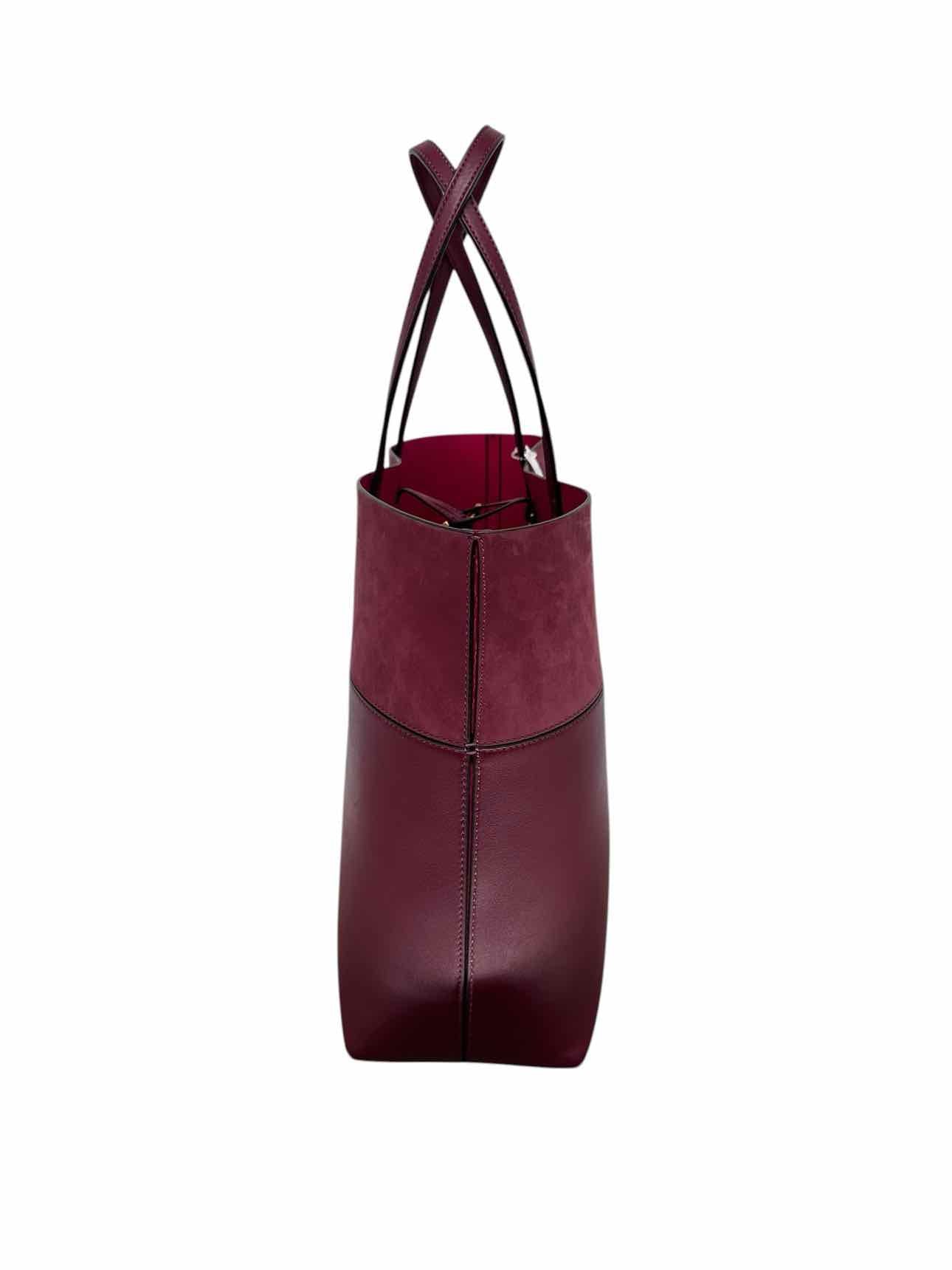 Tory Burch Block-T Tote w/ Removeable Pouch