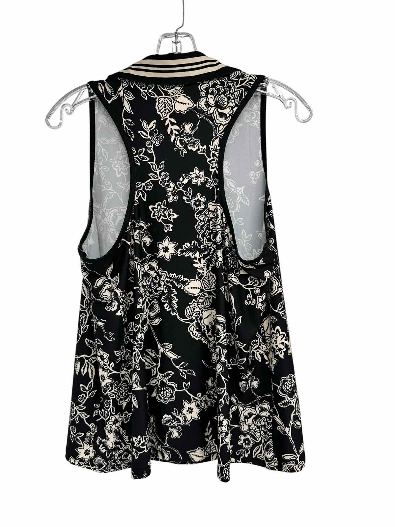 Johnny Was Bee Active Sleeveless Polo Swing Tank & Full Pleated Tennis Skirt Size M