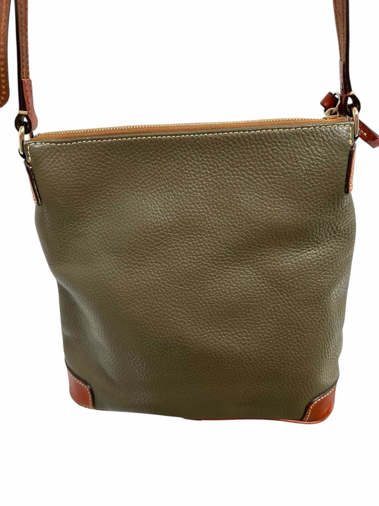 Dooney & Bourke Pebbled Grain Crossbody Green