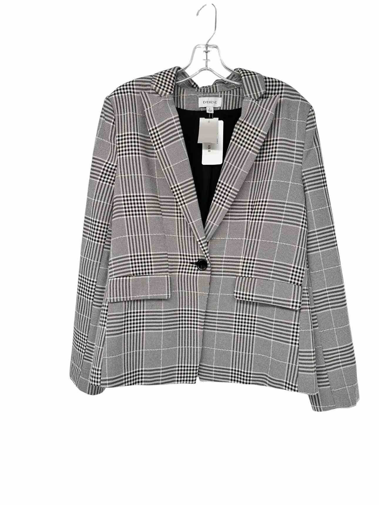 Evereve Black Park Avenue Blazer Size L **NEW**