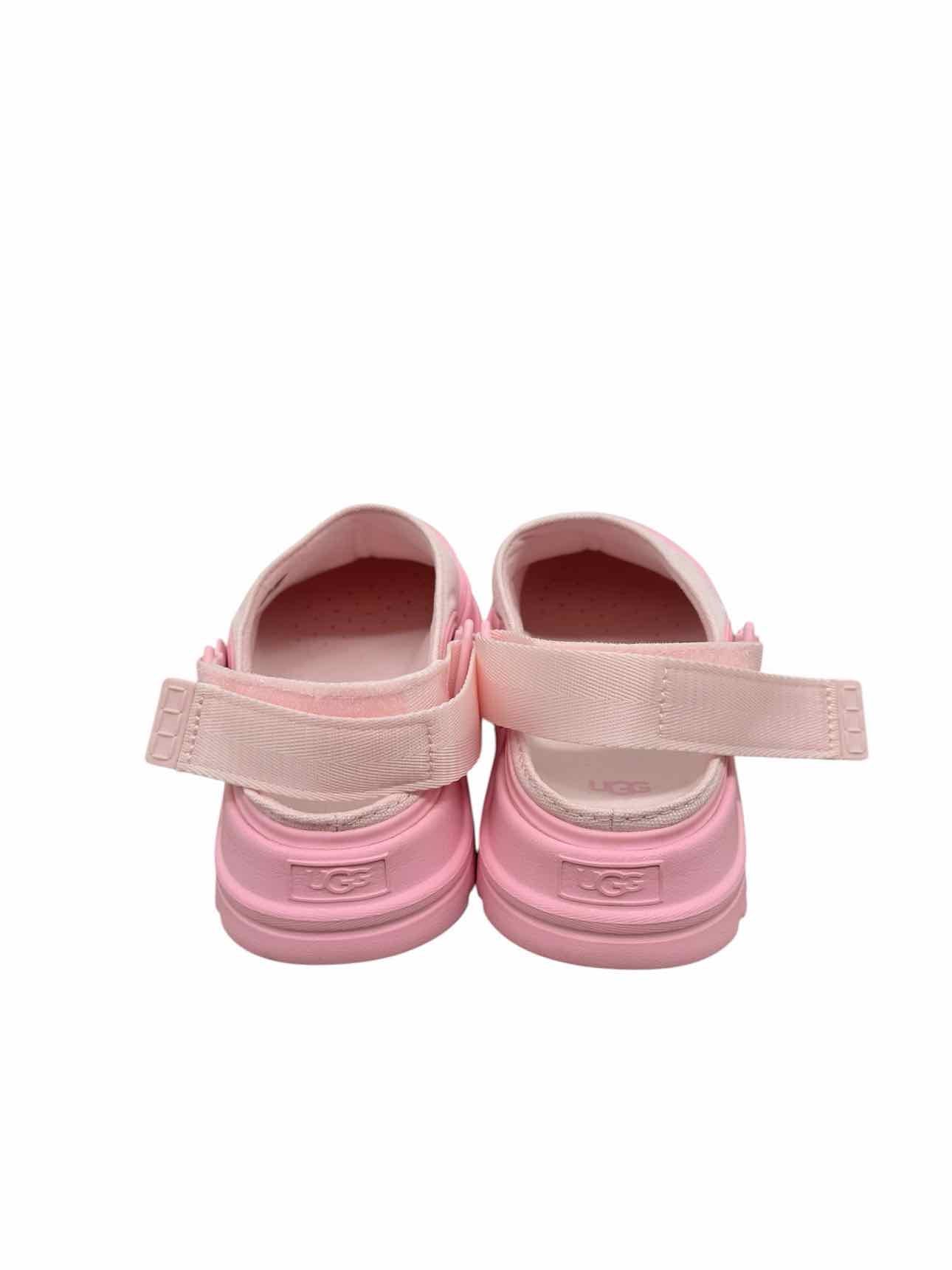Ugg Pink GoldenGlow Clogs Shoe Size 9