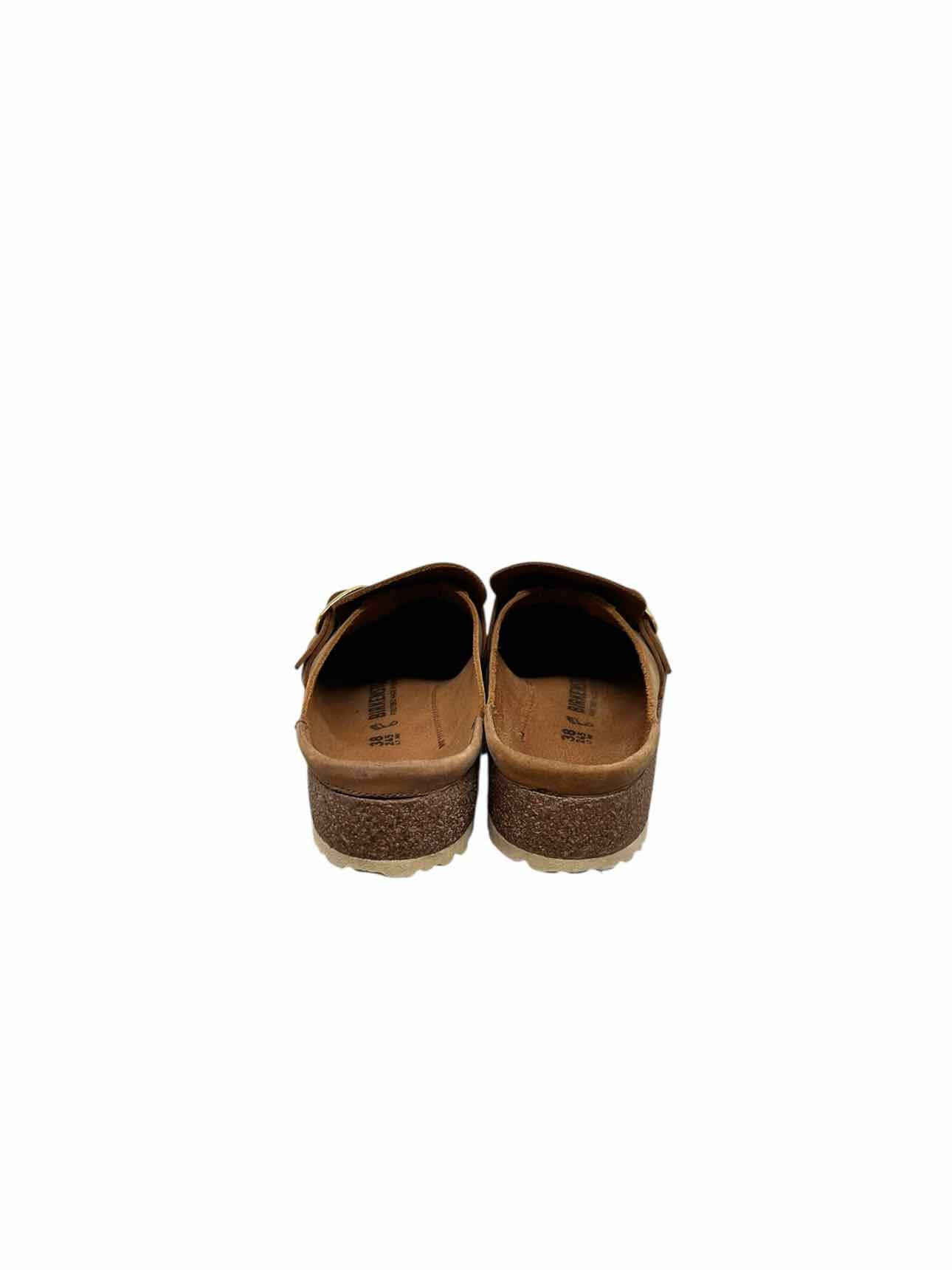Birkenstocks Buckley Clogs Tan Shoe Size 7