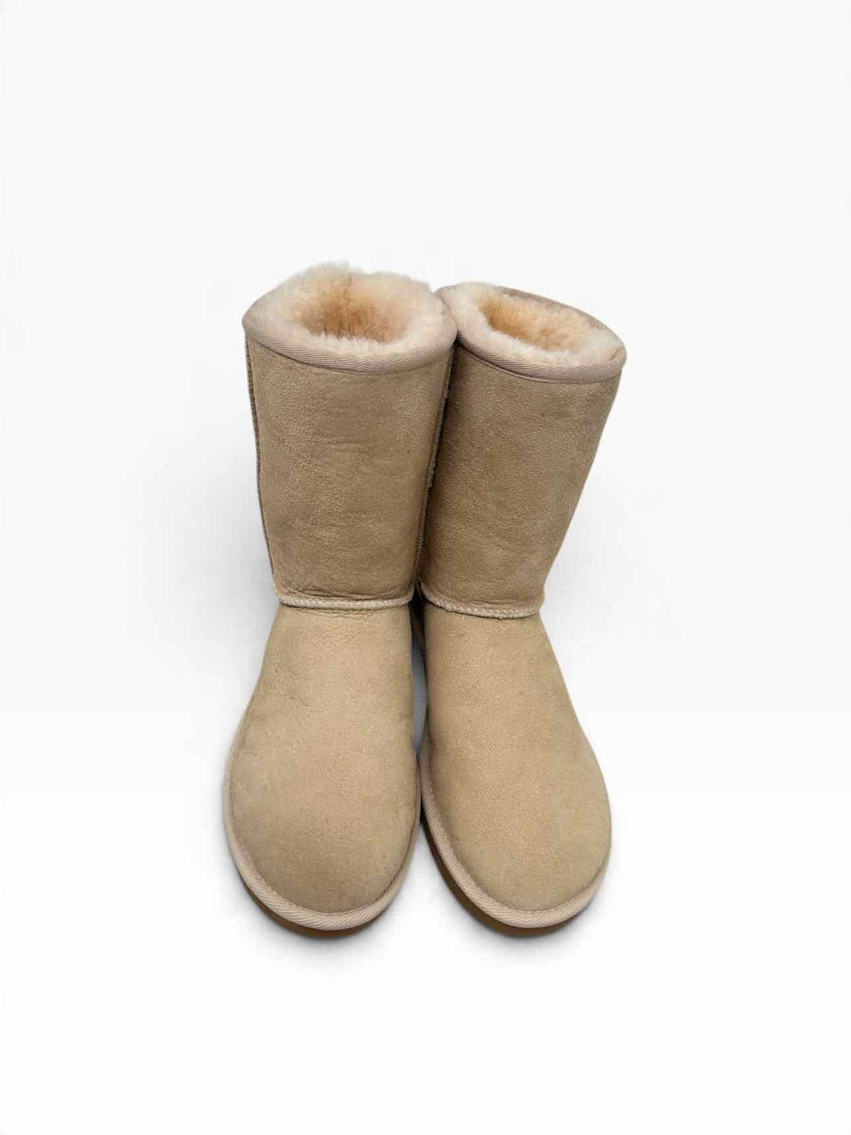Ugg Beige Classic II Boots Shoe Size 8
