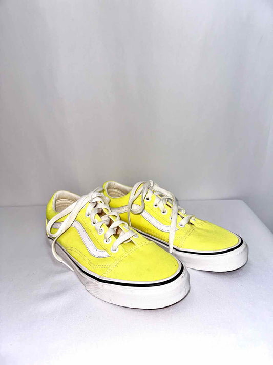 Vans Yellow Ward Sneakers Sz 7.5 **NEW**