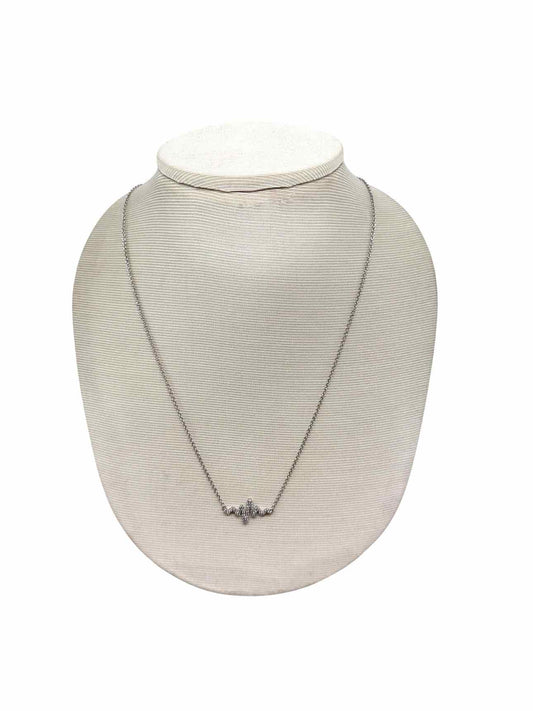 Lafonn Sterling Silver Heartbeat 0.39 CTW Simulated Diamond Necklace