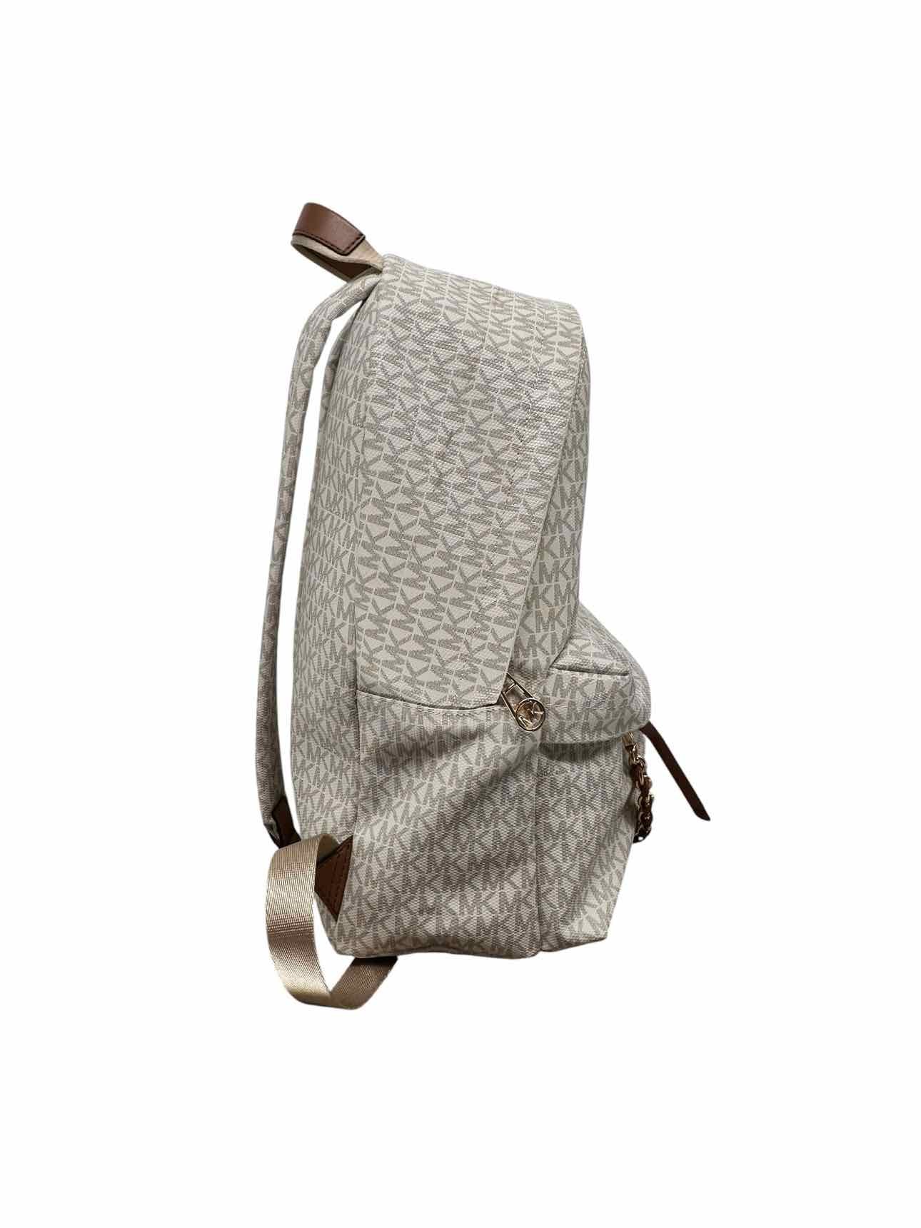Michael Kors Off-White Slater Signature Backpack