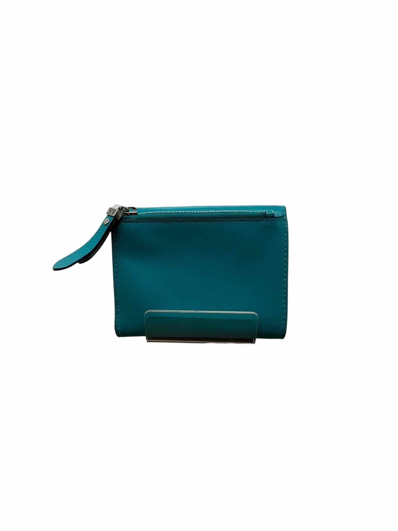 Michael Kors Small Envelope Wallet in Teal
