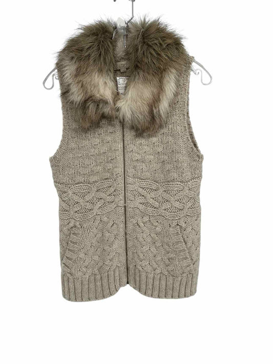 Loft Beige Size M Vest
