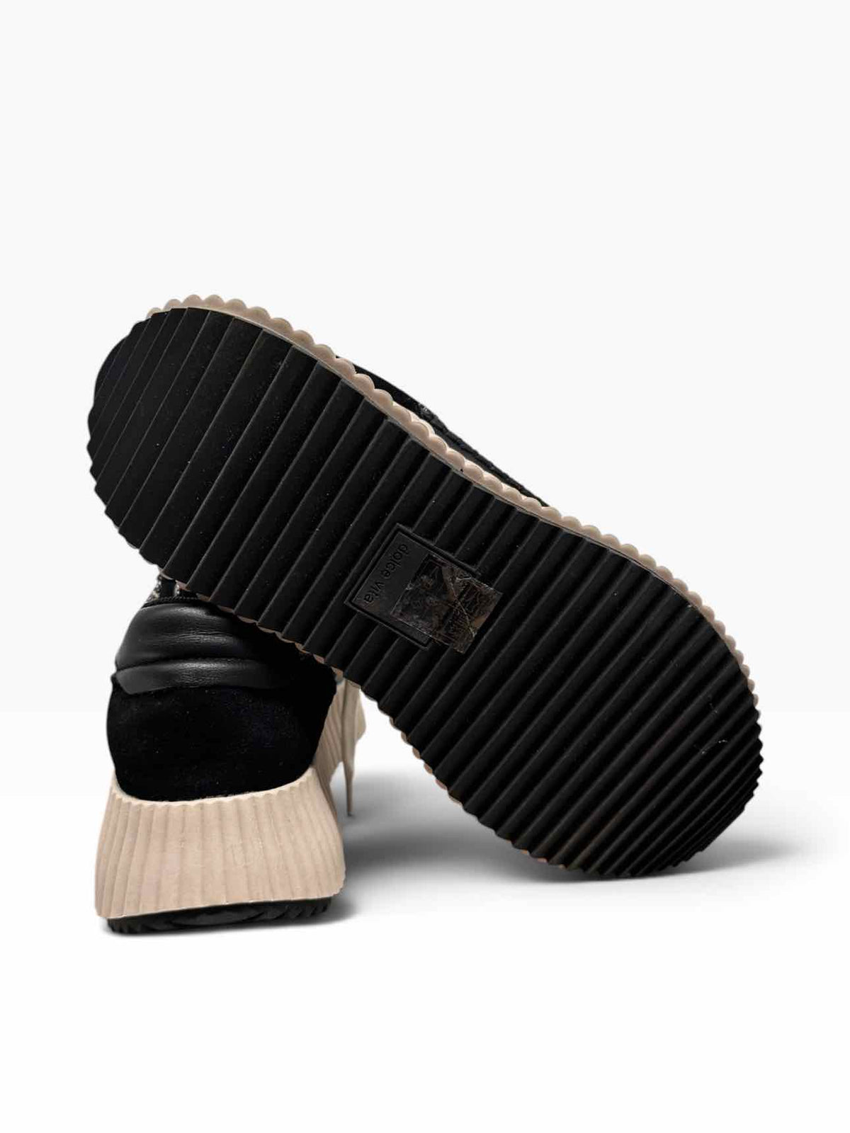 Dolce Vita Dolen Platform Sneaker Black Shoe Size 8 **NEW**