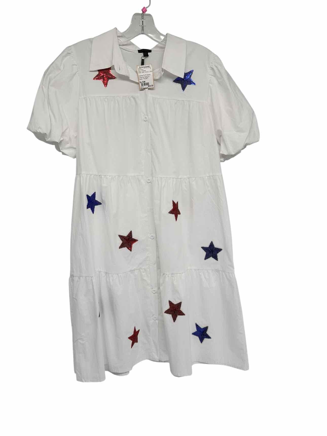 Coco +  Carmen White Size S/M Short Sleeve **NEW**