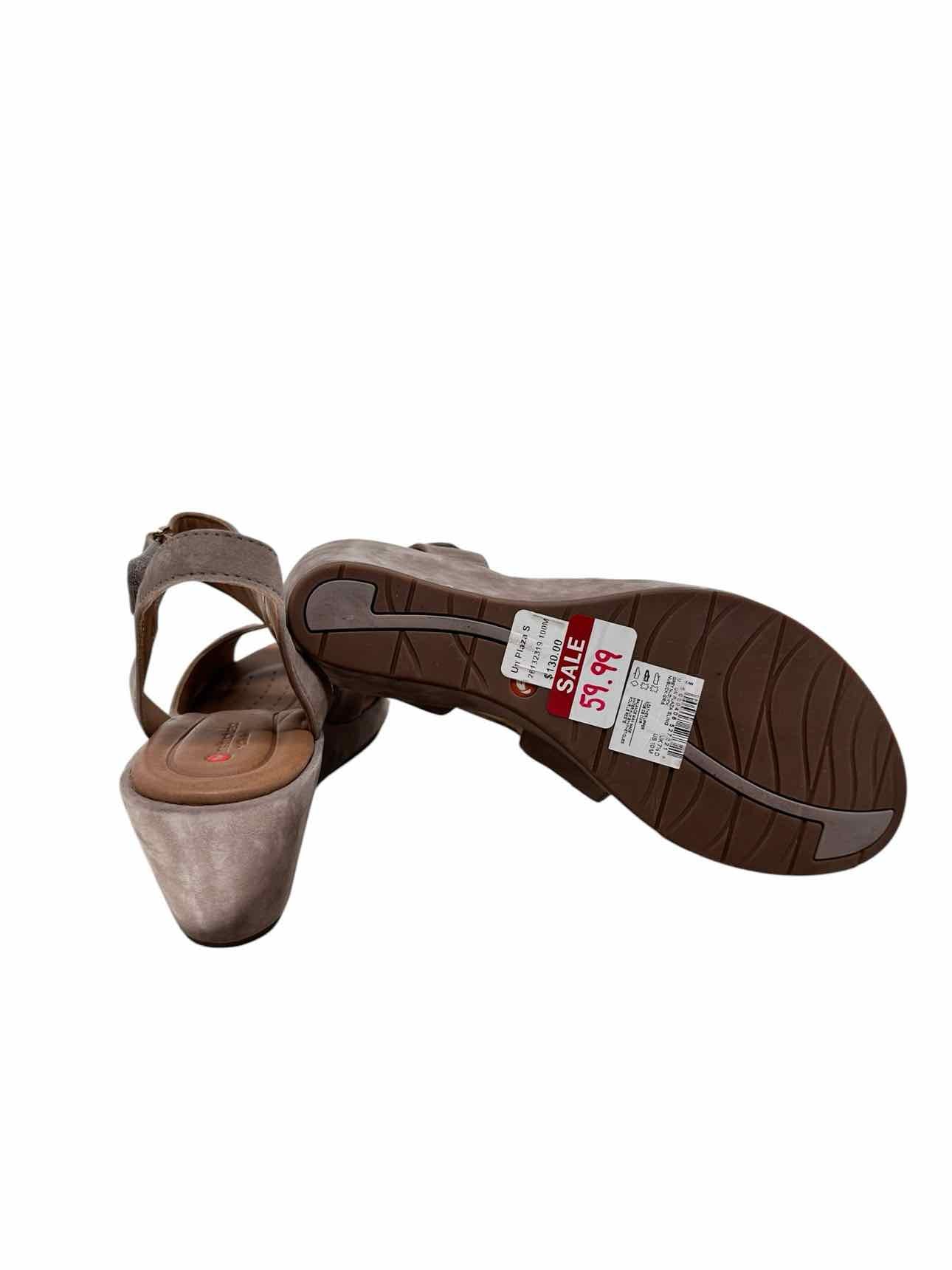Clarks Plaza Sling Wedge Shoe Size 7.5 **NEW**