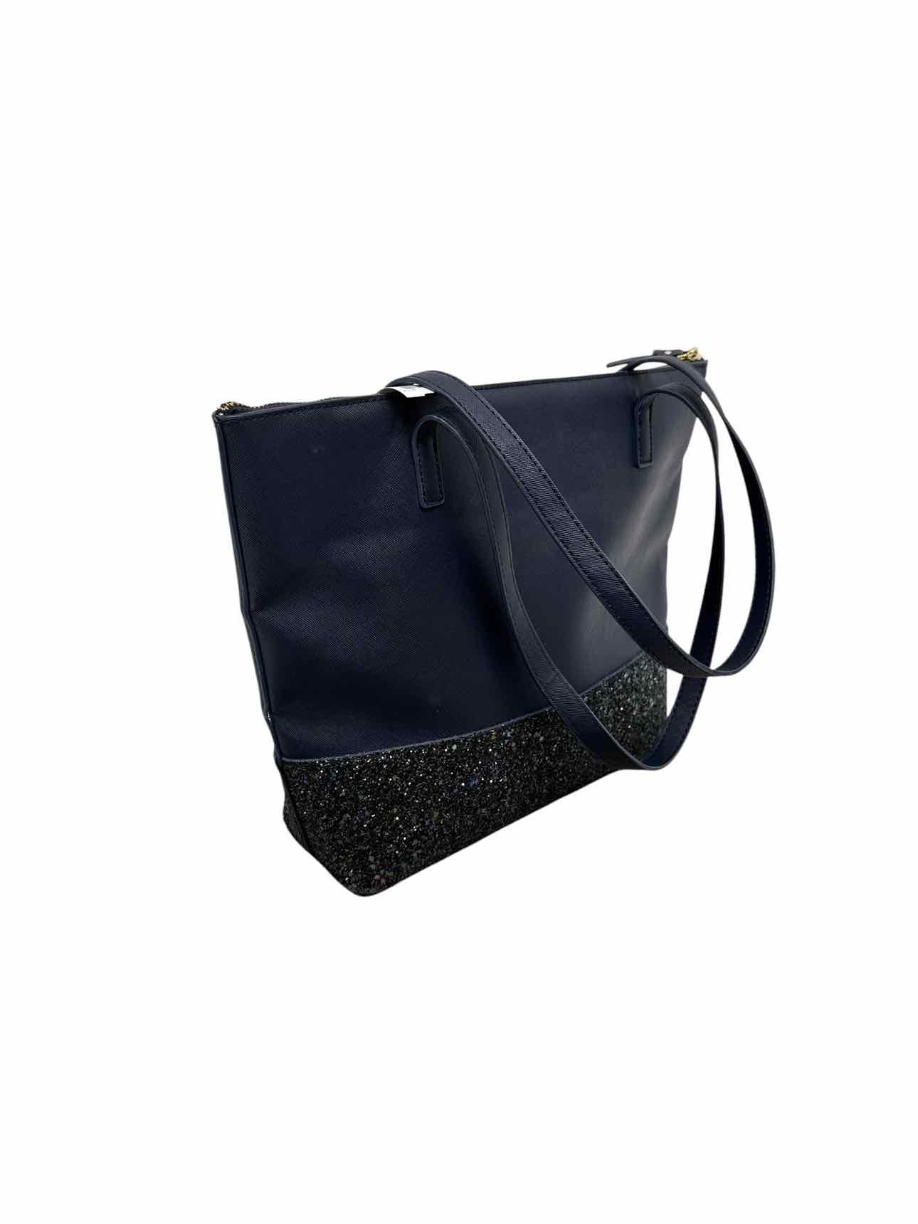 Kate Spade Greta Court Penny Glitter Zip Top Tote