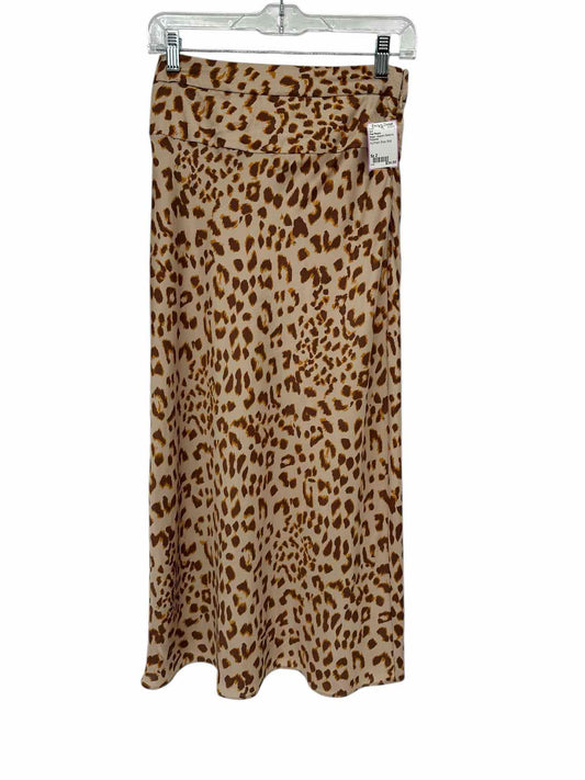 Free People Beige Size 2 Skirt