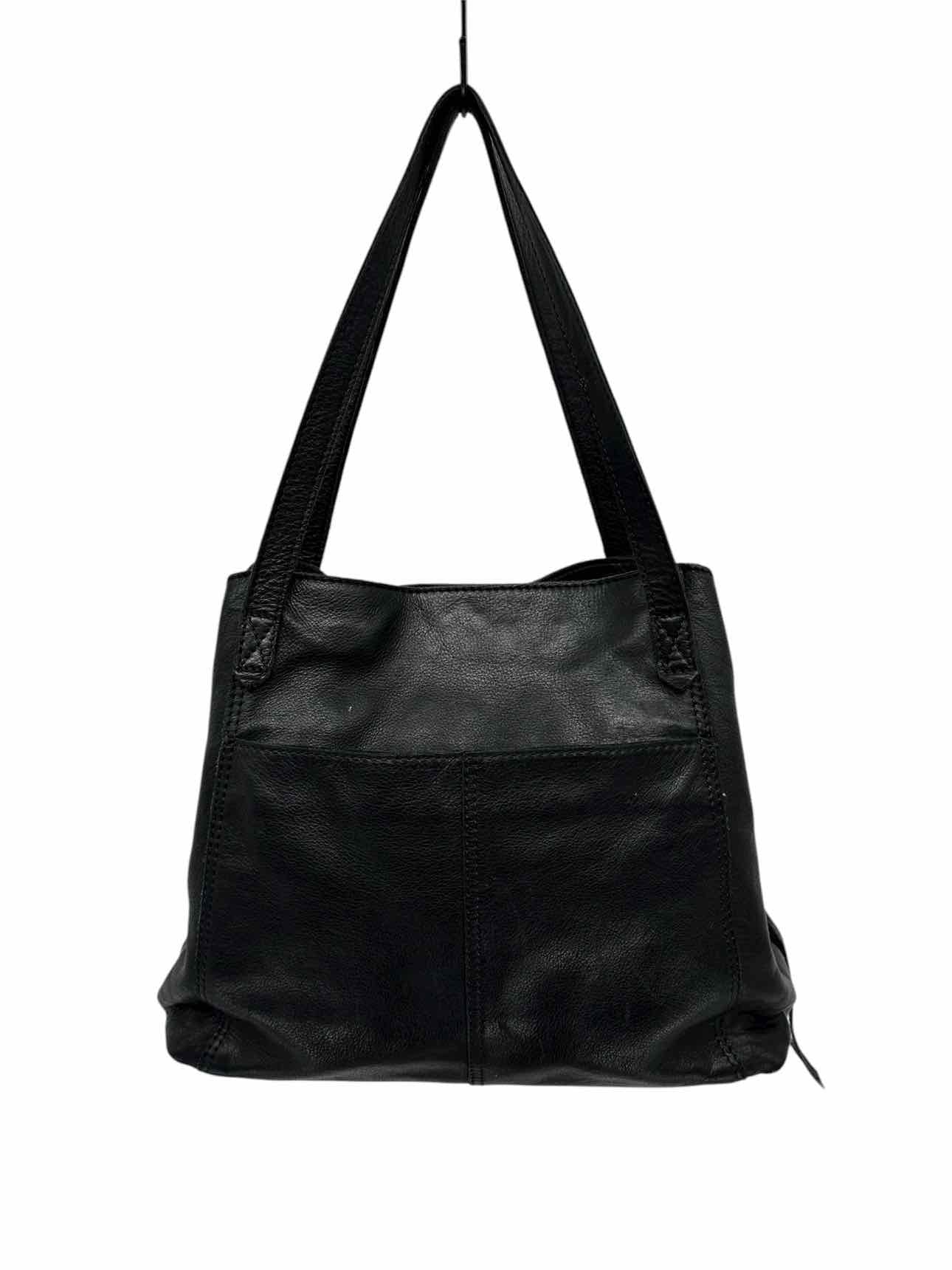 Margot Marcy Tote Black Leather Tote
