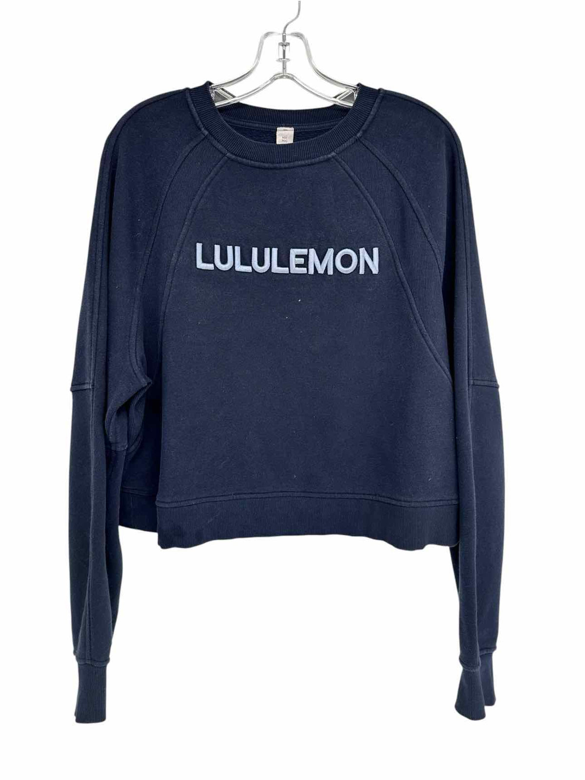 Lululemon Navy Scuba Oversized Pull Over Size M/L