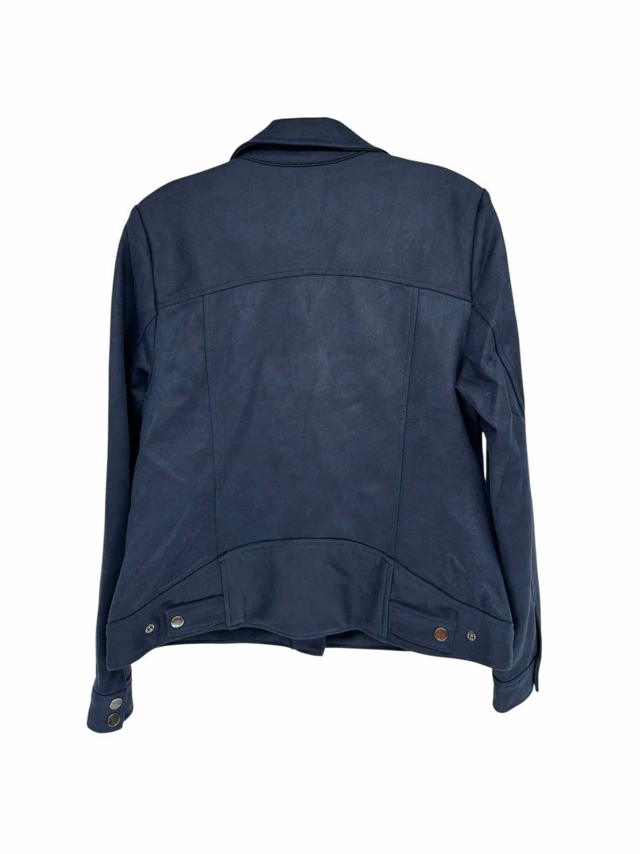 Liverpool Los Angeles Navy Moto Jacket Size L