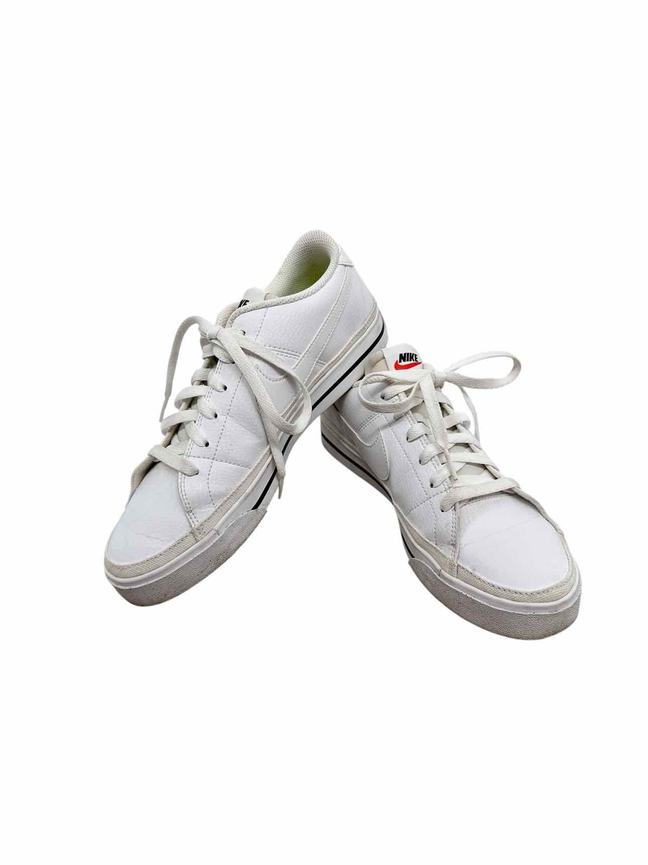 Nike Legacy Next Nature White Sneakers Shoe Size 8