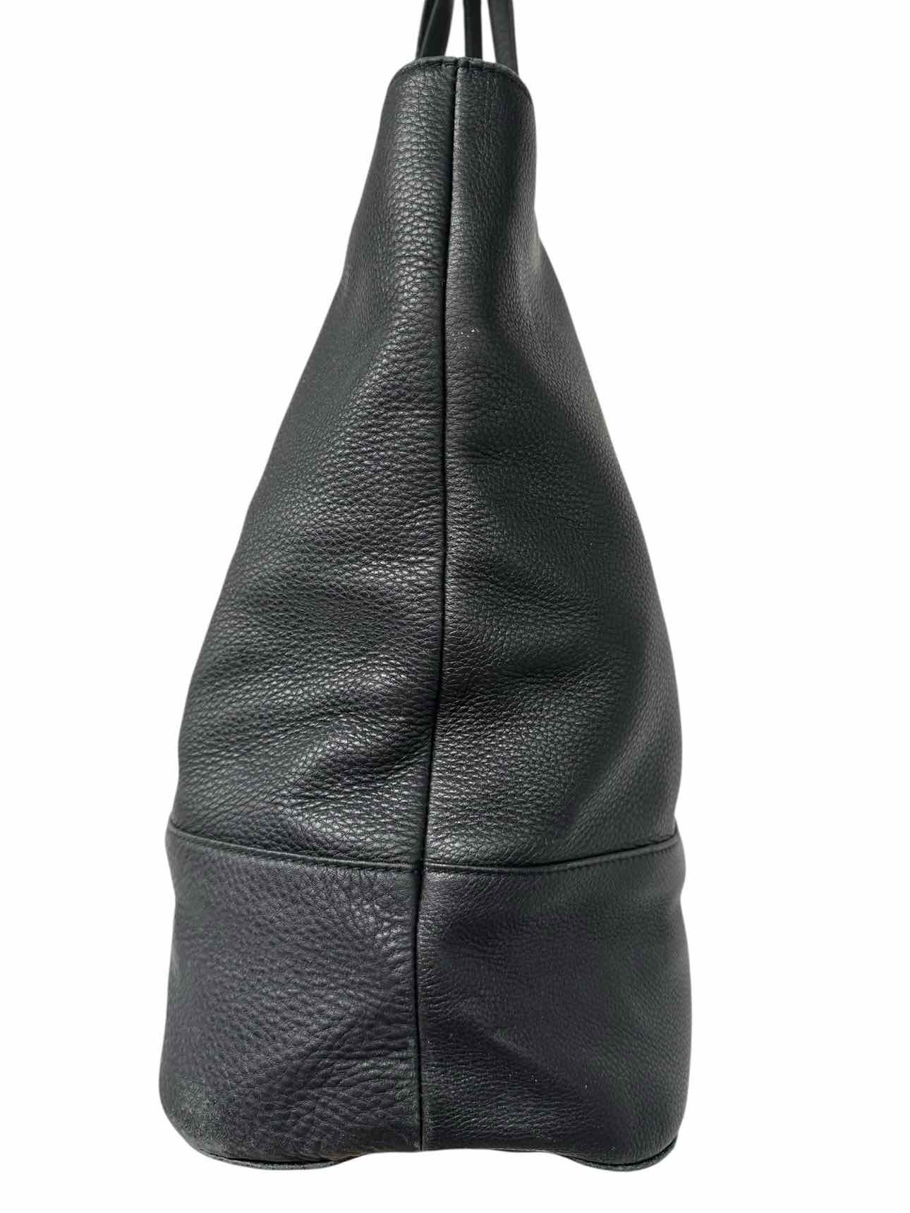 Tory Burch Robinson Tote Black Leather Tote