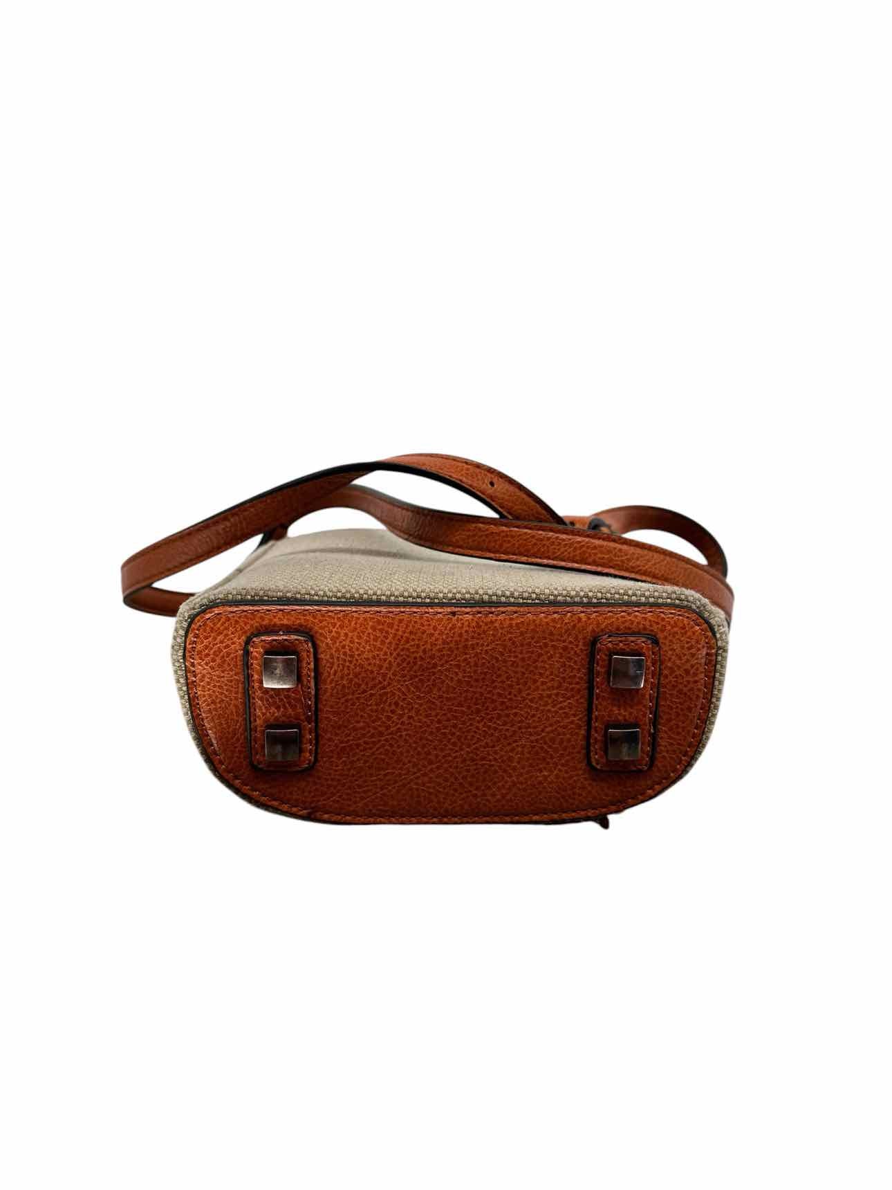 Simply Noelle Beige Canvas Crossbody