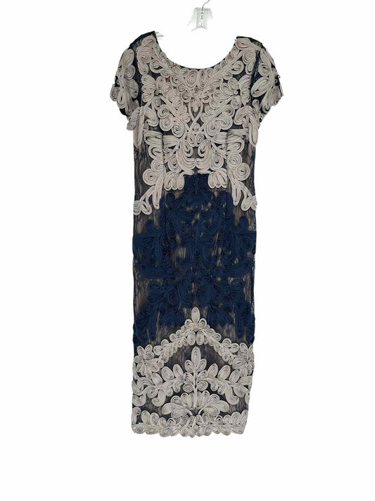 JS Collections Jackie Soutache Gray Size 12 Gown