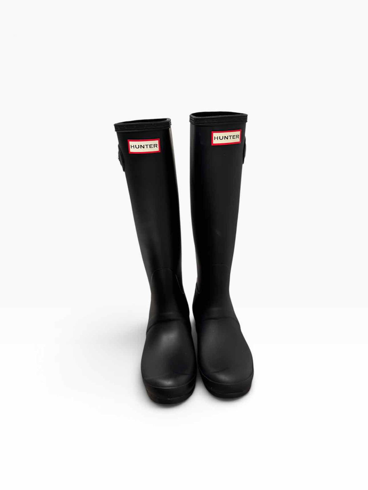 Hunter Original Tall Matte Black Rain Boots Shoe Size 6 **NEW**