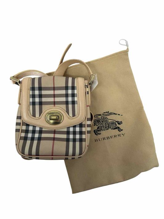 Burberry PVC Nova Check Crossbody Bag