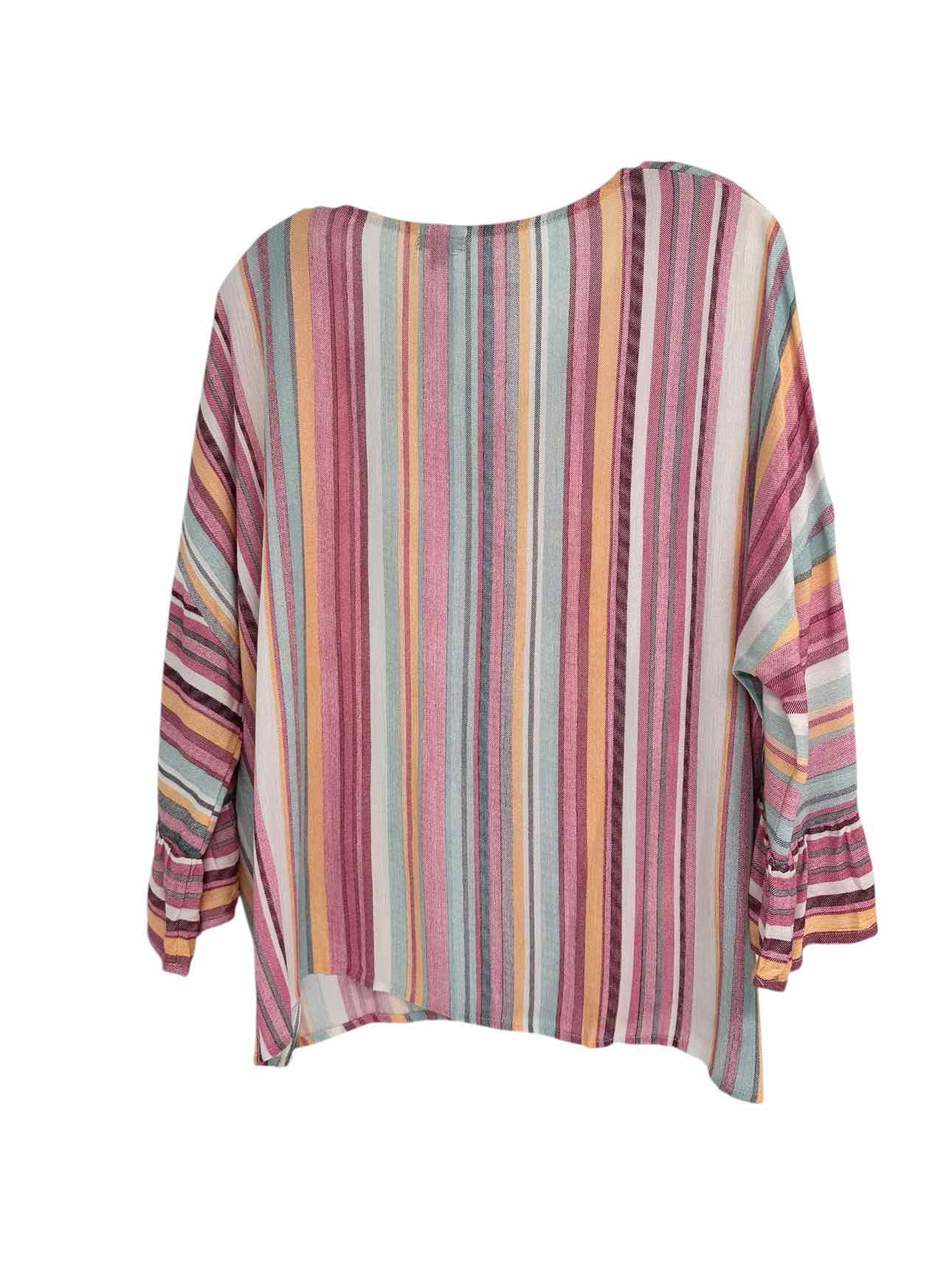 Coco +  Carmen Pink Size L/XL 3/4 Sleeve Top **NEW**