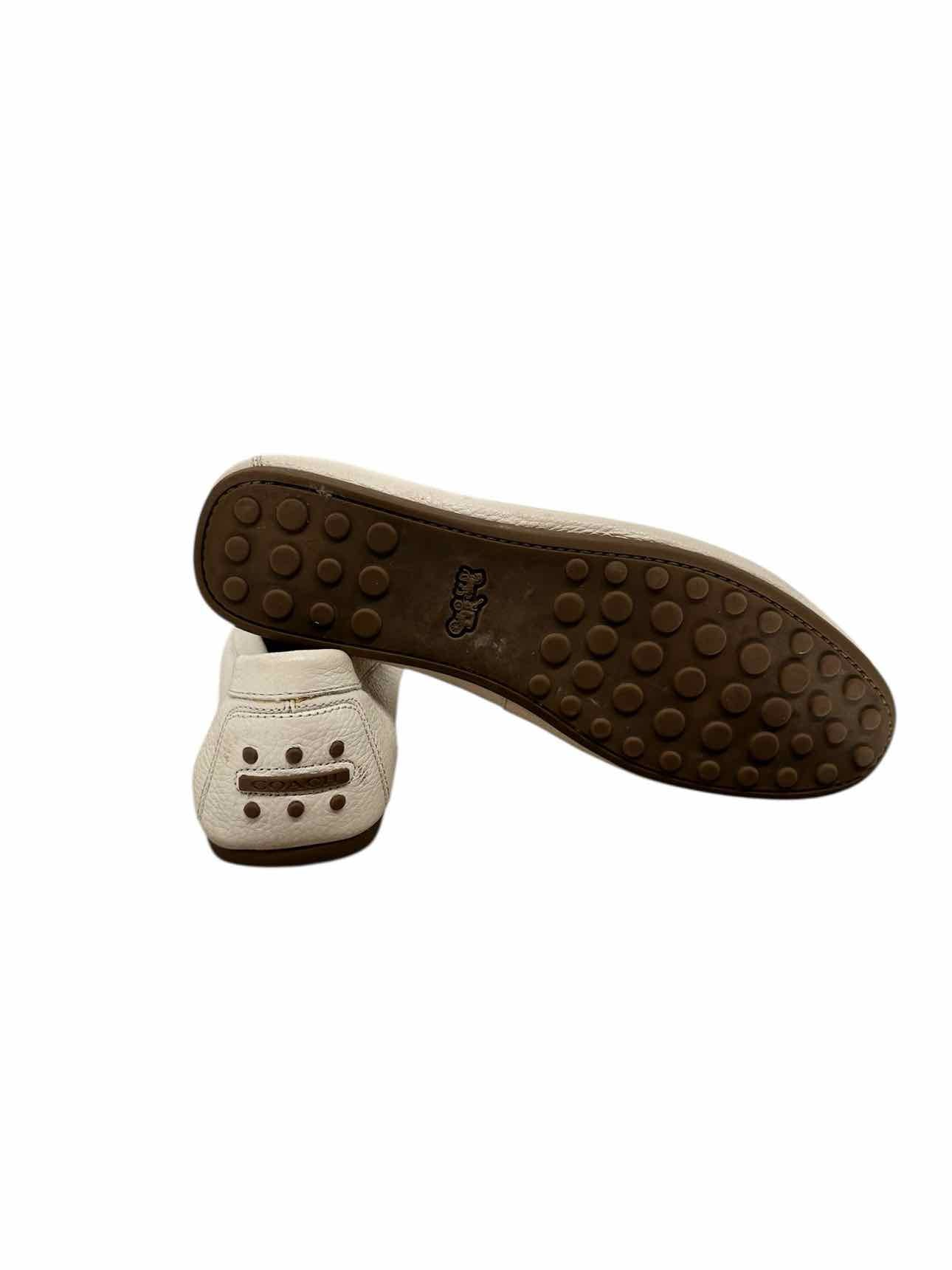 Coach Gia Loafer Off-White Shoe Size 9.5