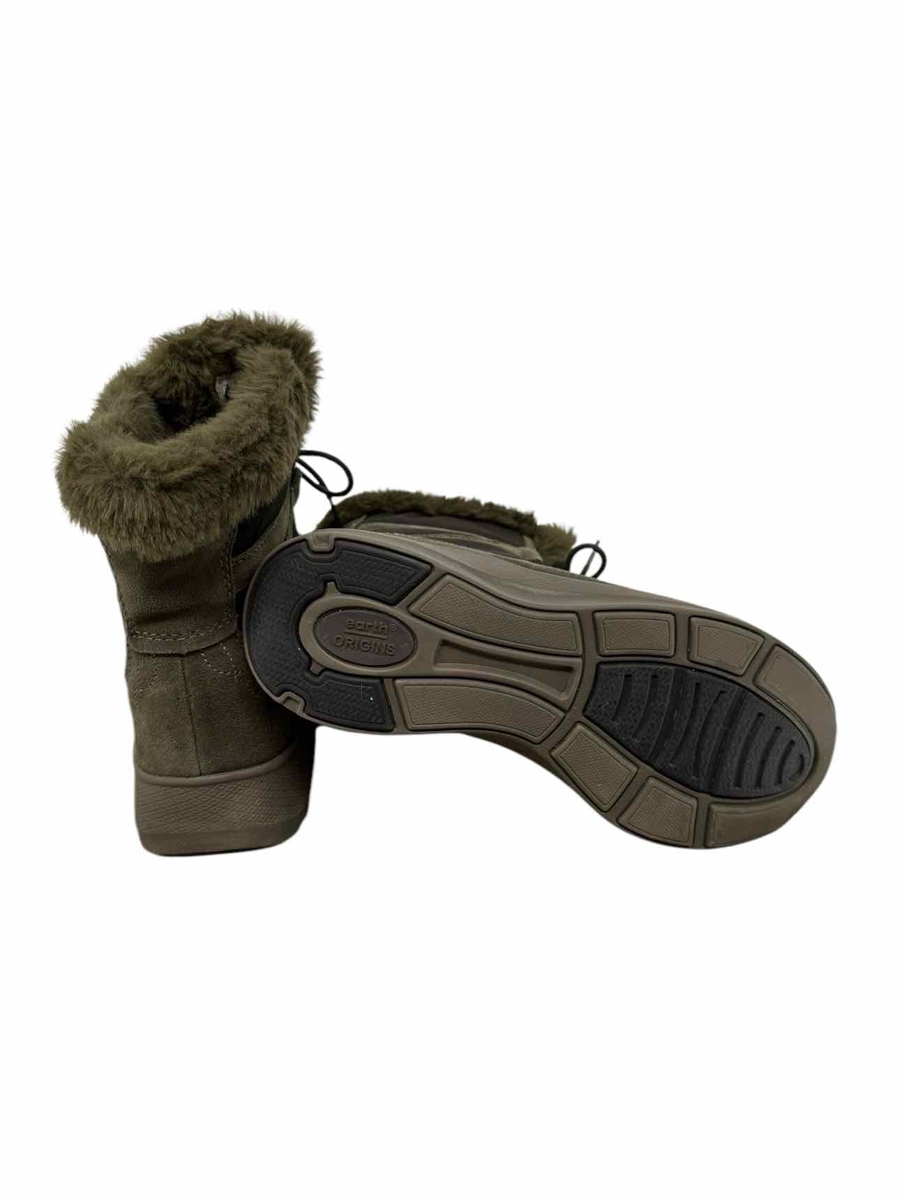 Earth Origins Green Drift Dakota Boots Shoe Size 7