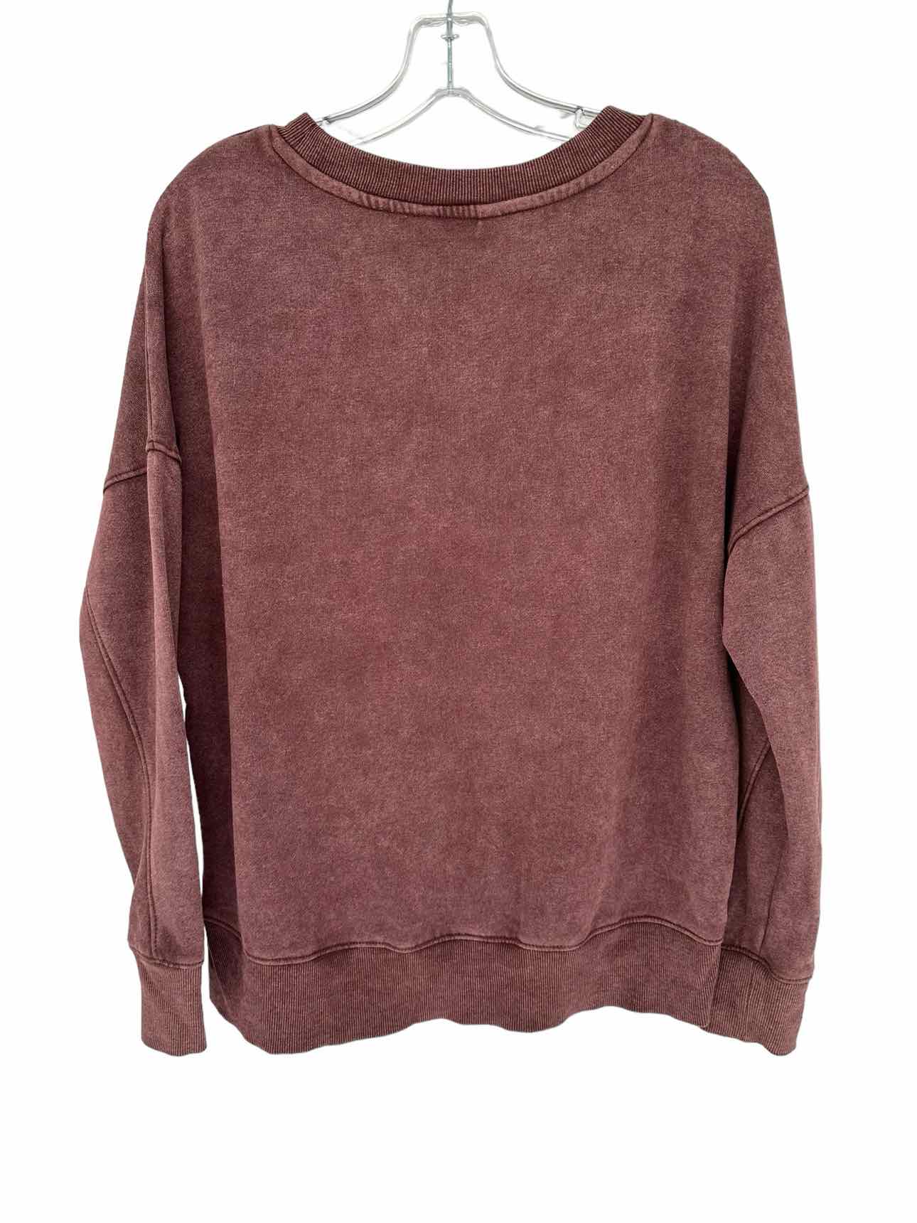 Rock & Republic Burgundy Size M Sweatshirt