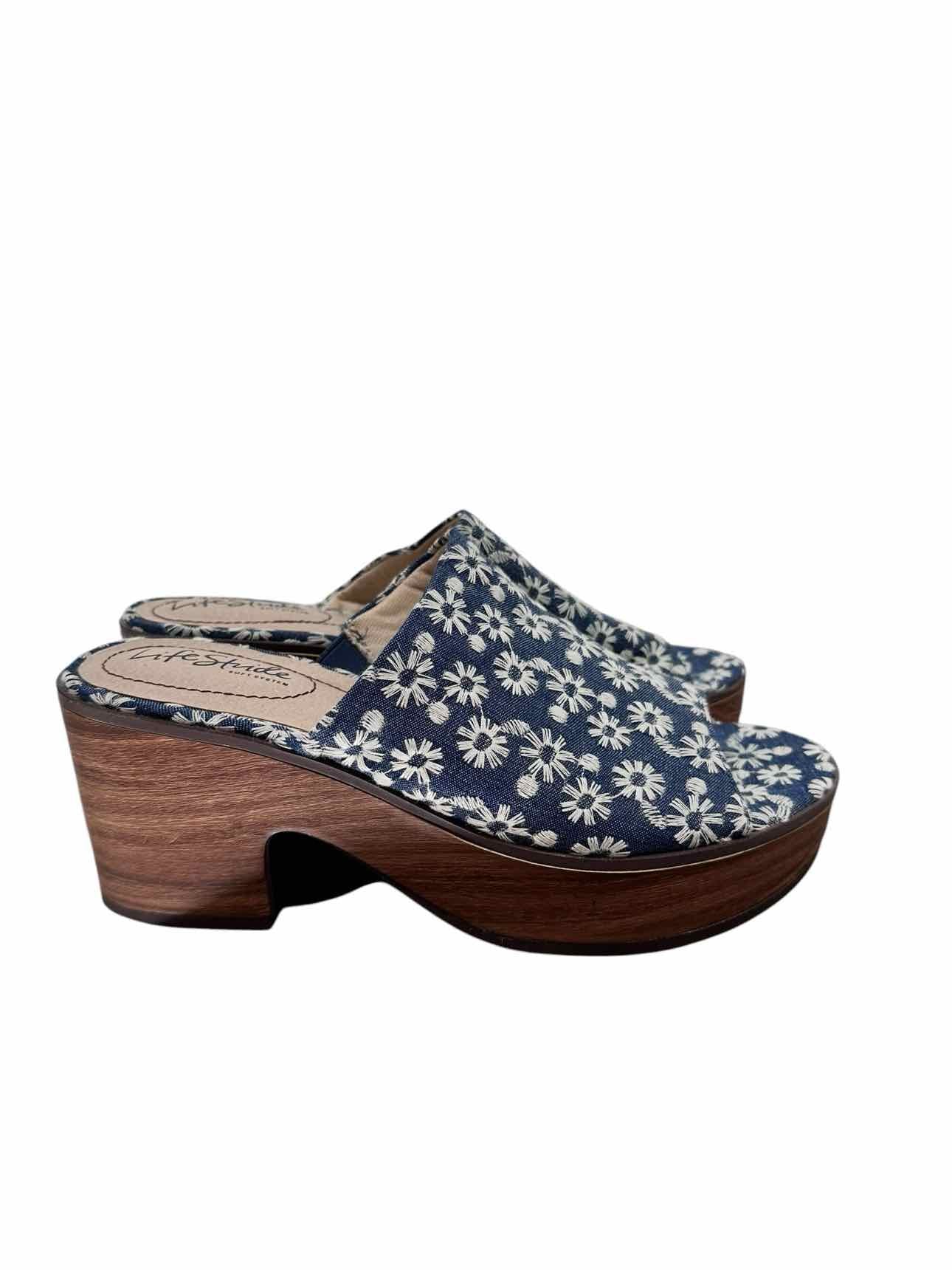 LifeStride Blue Paradise Sandals Shoe Size 7.5