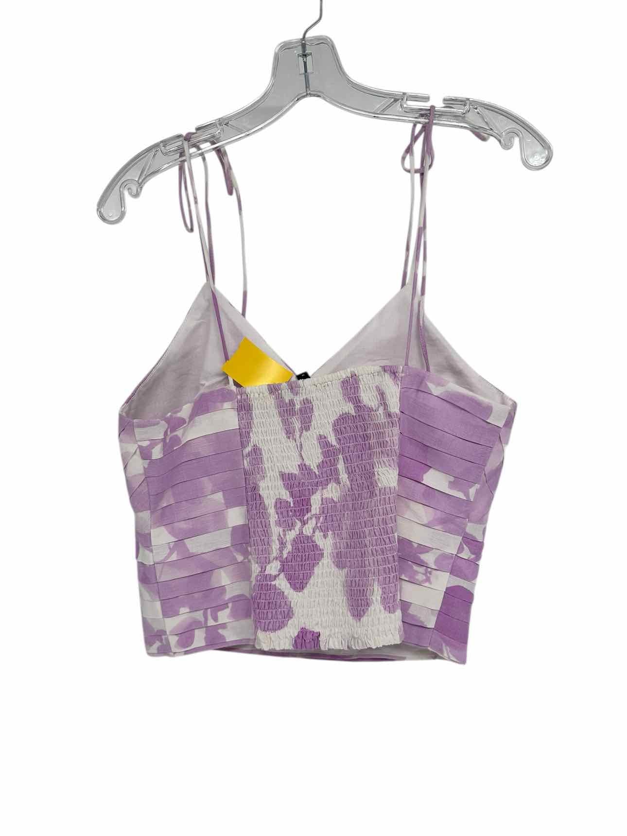 Express Purple Sleeveless Top Size M **NEW**