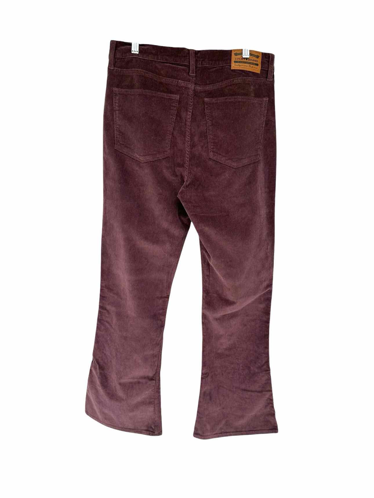 Lucky Brand Plum Corduroys SIZE 12