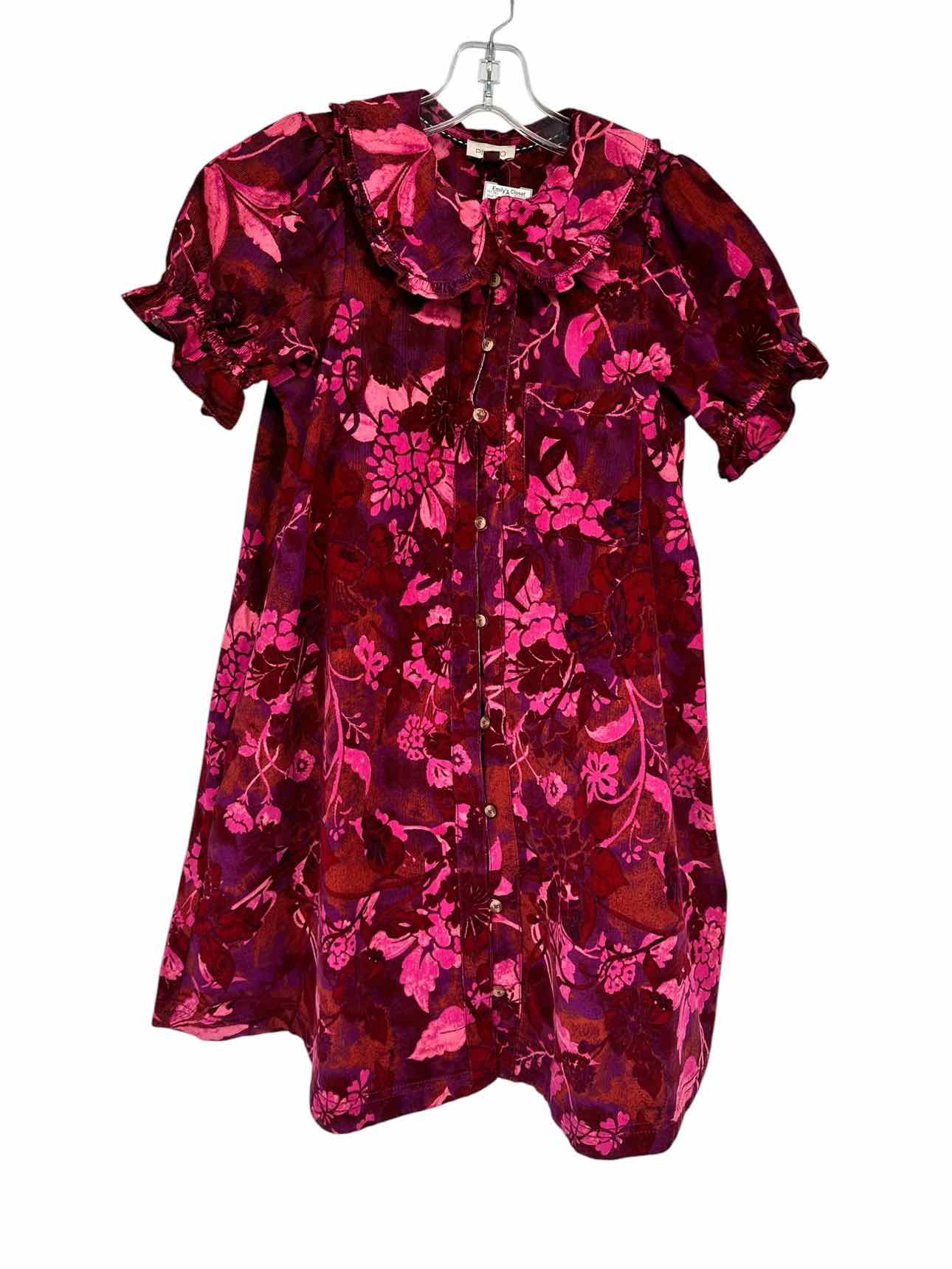 Pilcro Pink Keira Mini Dress Size XS