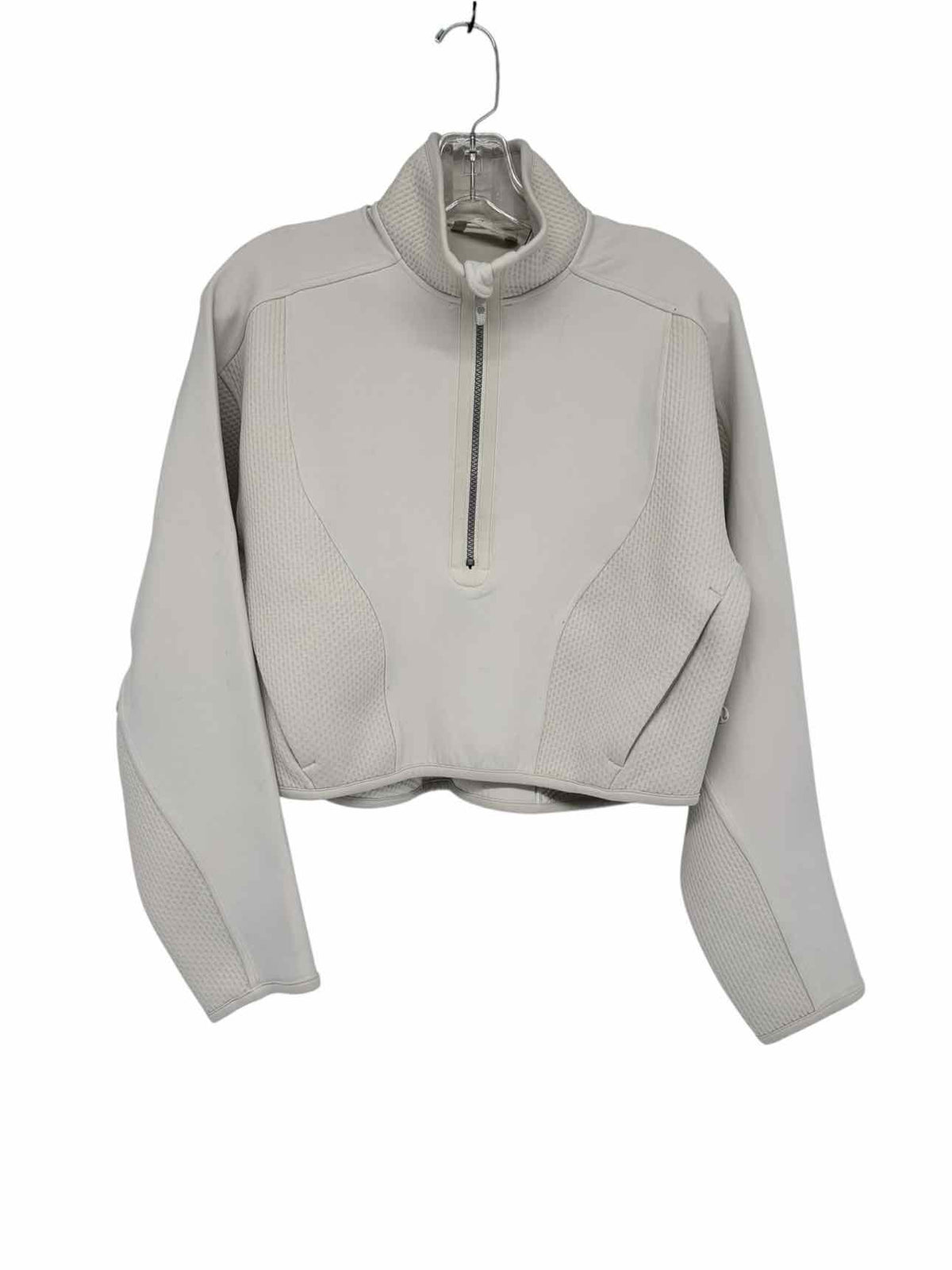Lululemon Mixed Fabric Half-Zip Pullover Putty Size XS