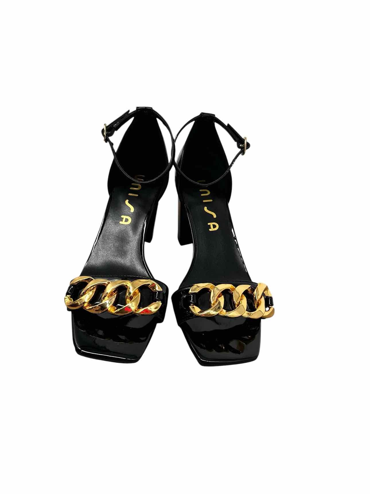 Unisa Black Shoe Size 7 Dress Sandal