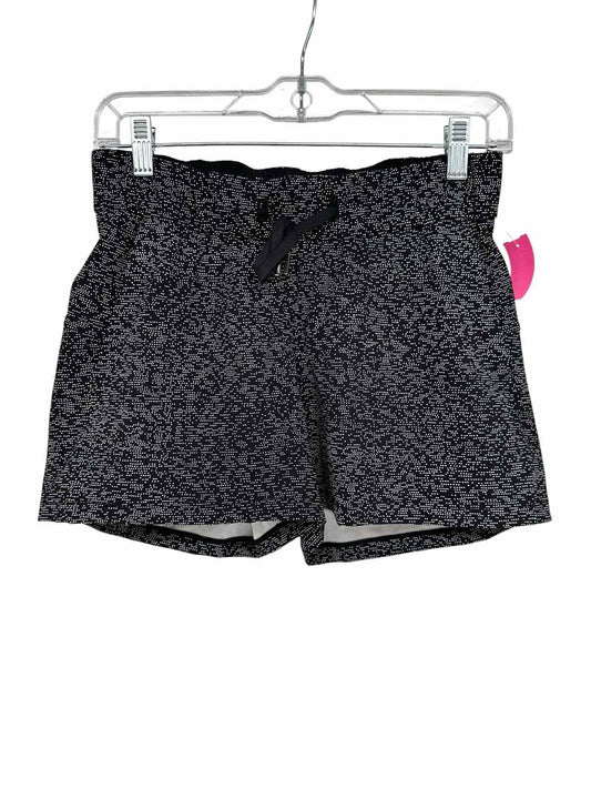 Lululemon On the Fly Shorts Black/white Size 4