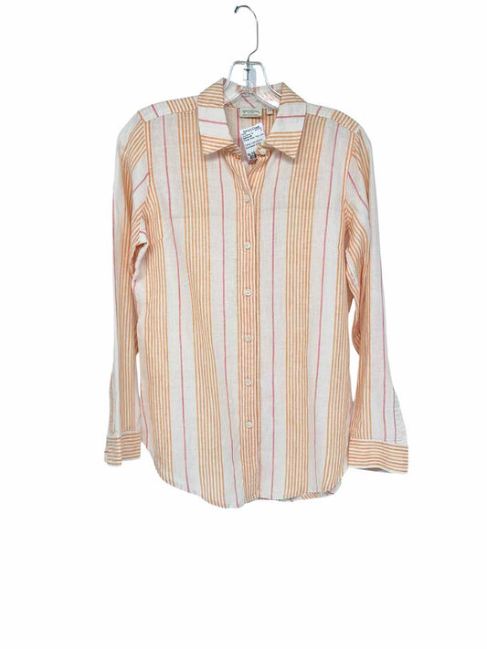 Spartina 449 Callie Linen Shirt Size XS