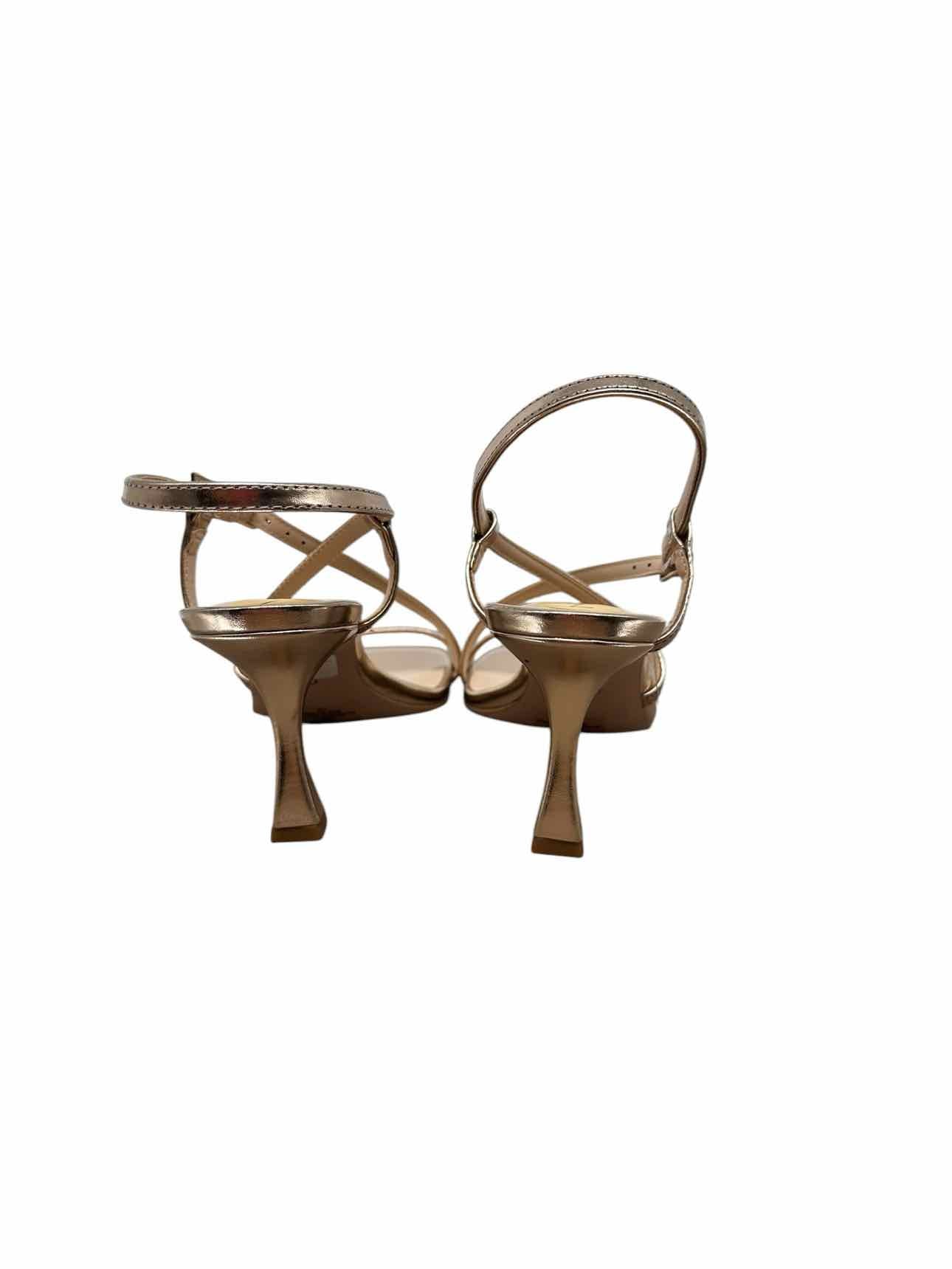 Jessica Simpson Elunai Dress Sandals Gold Shoe Size 7 **NEW**