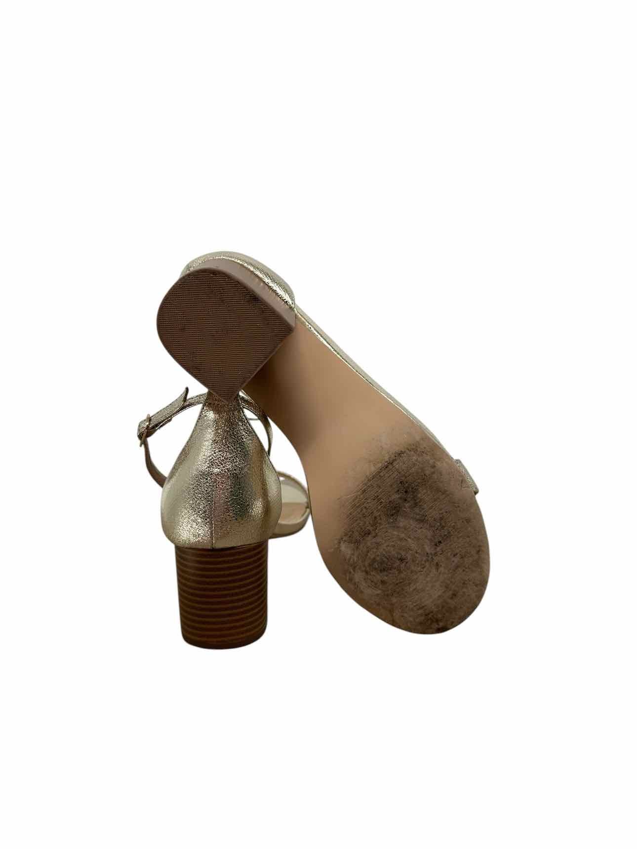JF Gold Shoe Size 8.5 Dress Sandal