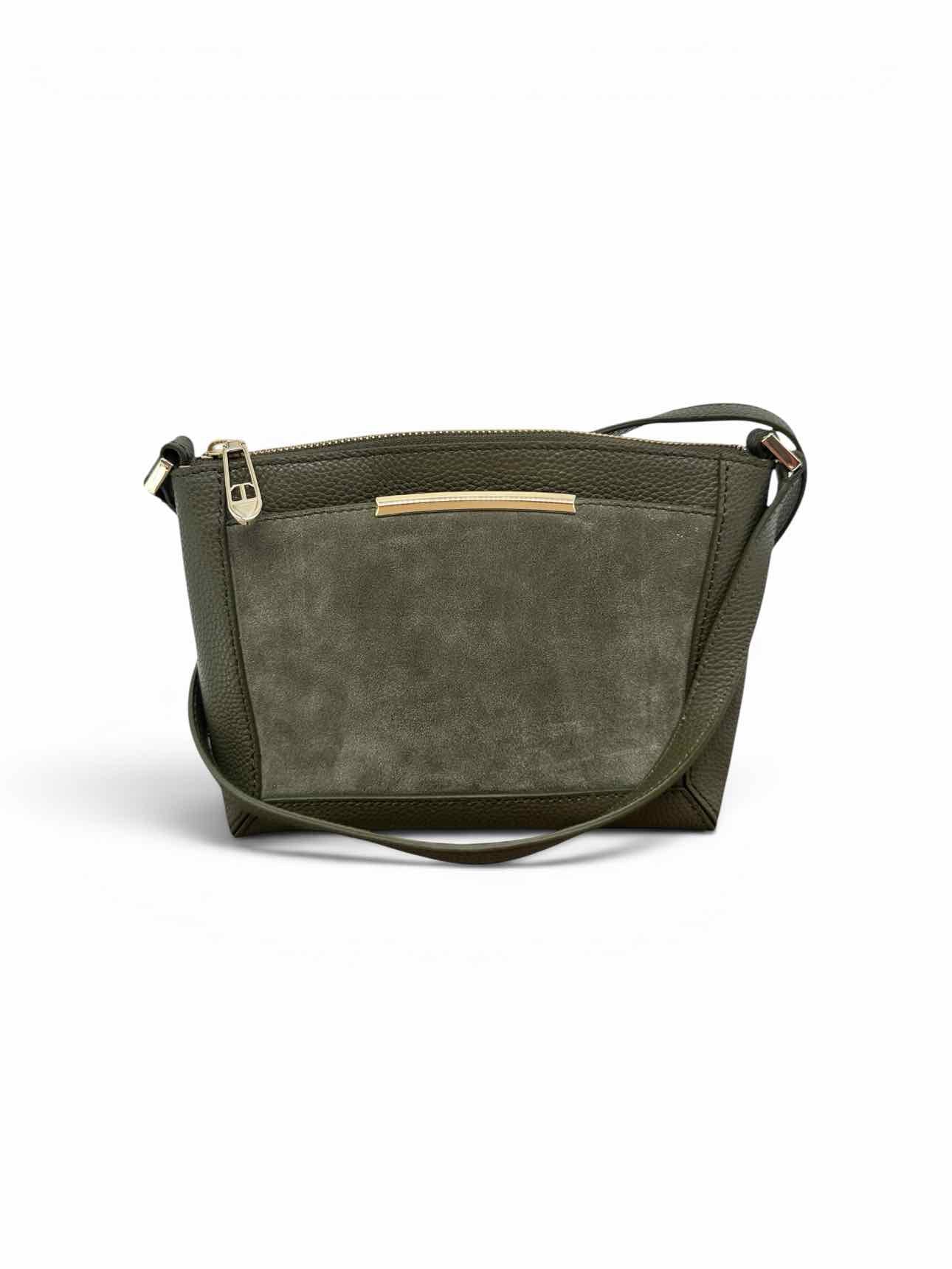 Talbots Olive Leather Crossbody